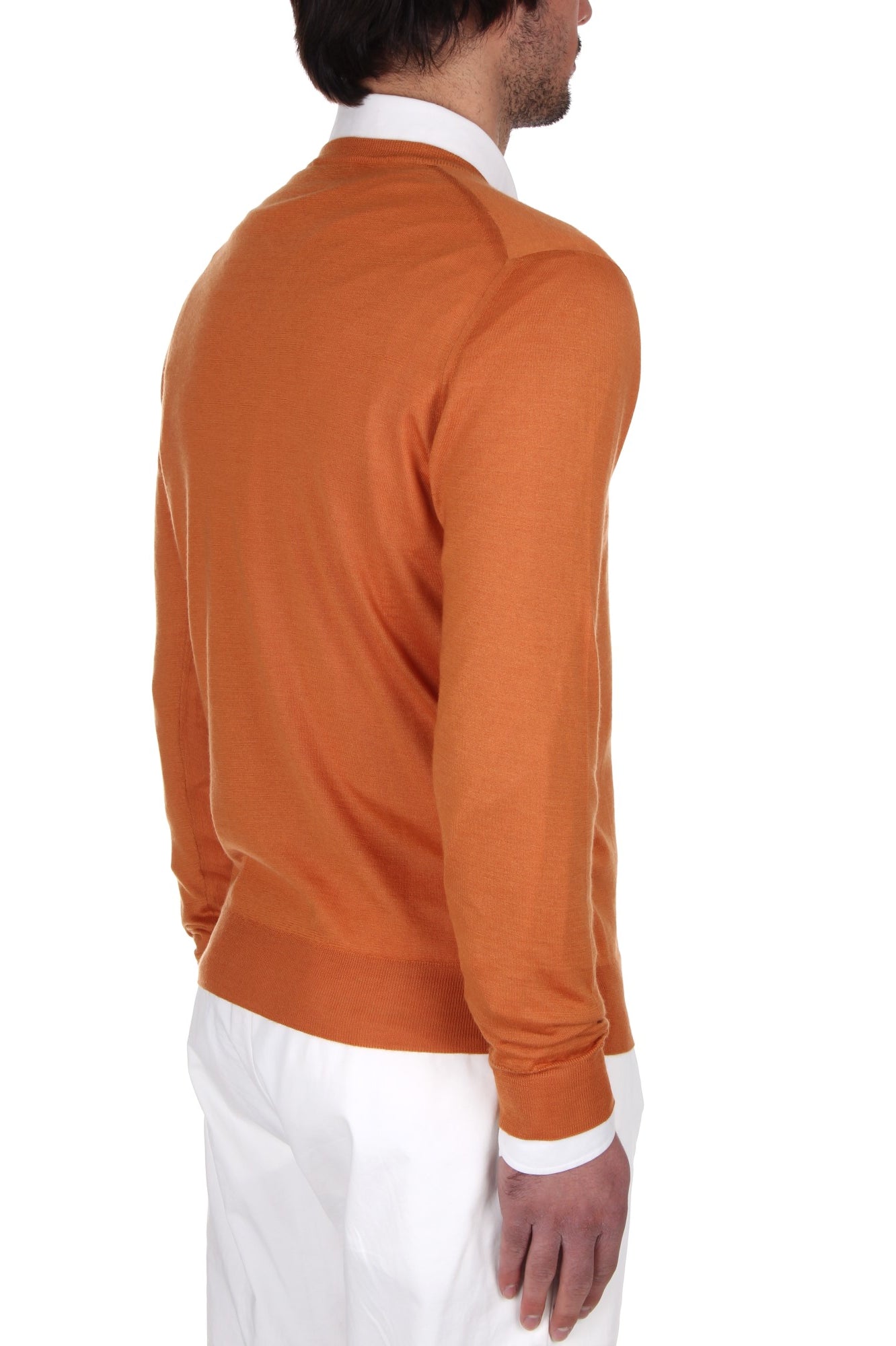 MAGLIE Arancione Fedeli Cashmere