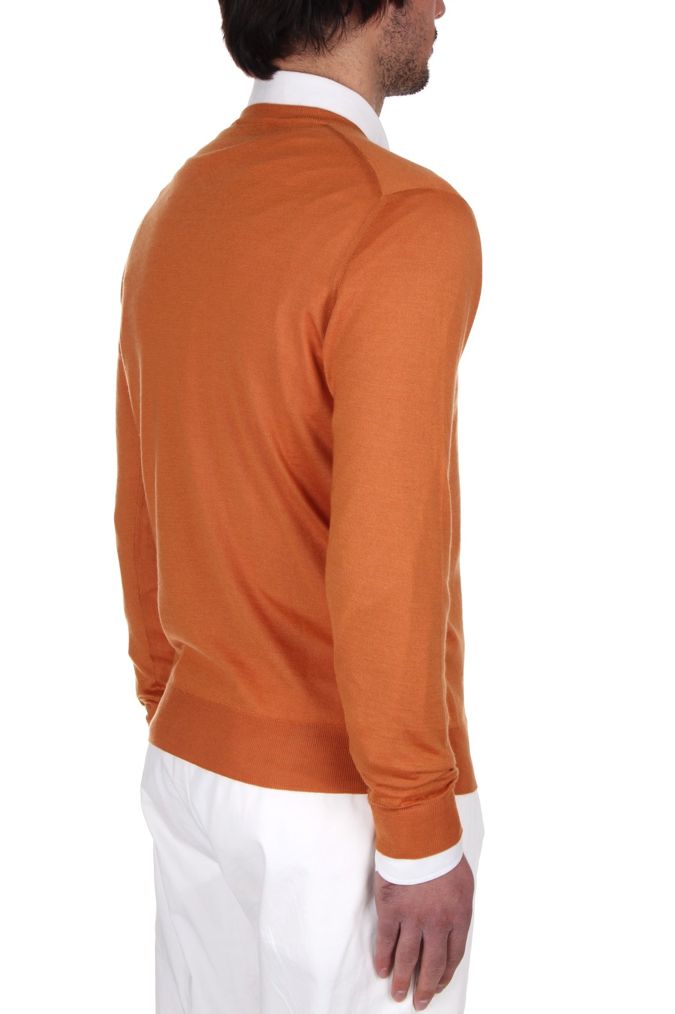 MAGLIE Arancione Fedeli Cashmere