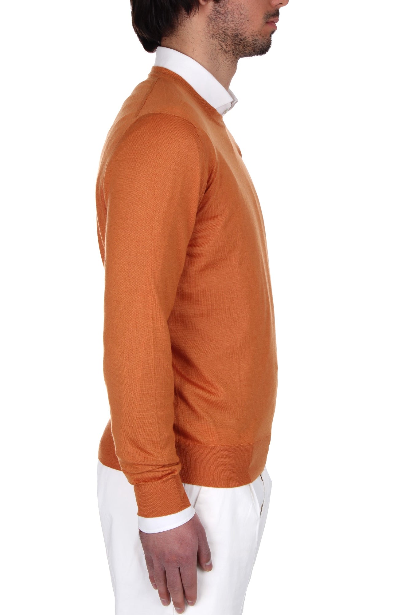MAGLIE Arancione Fedeli Cashmere