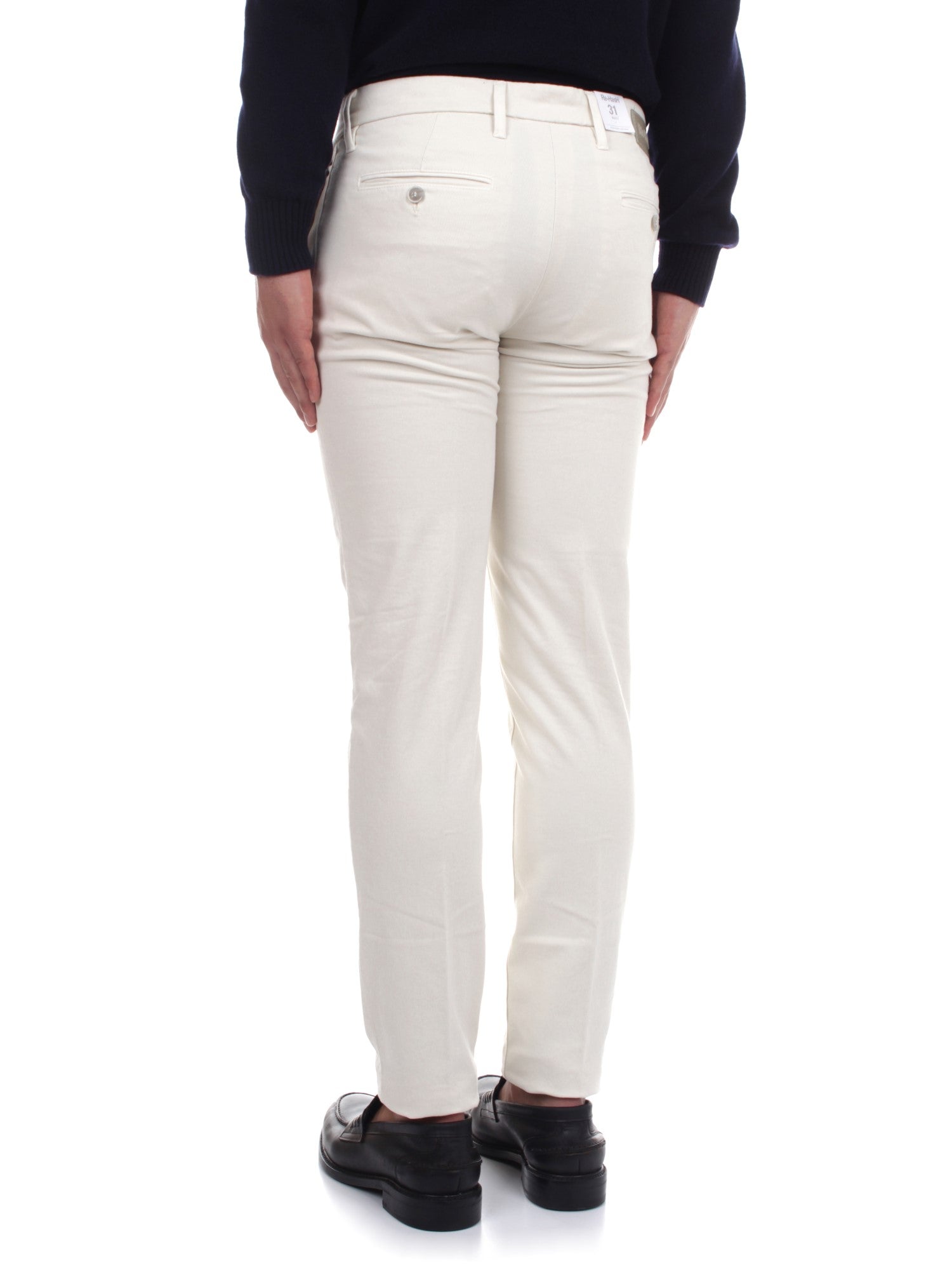 PANTALONI Bianco Re-hash