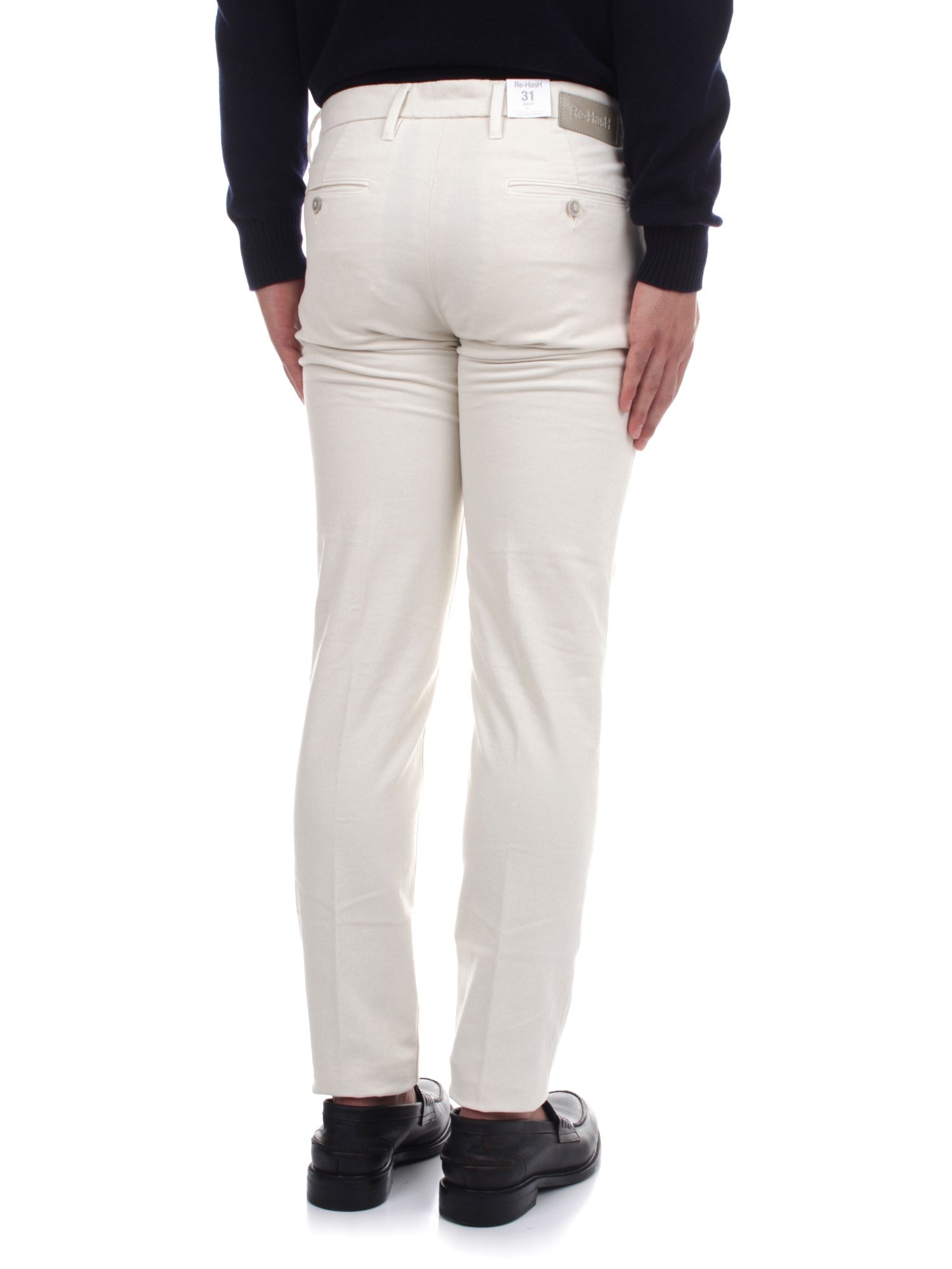 PANTALONI Bianco Re-hash