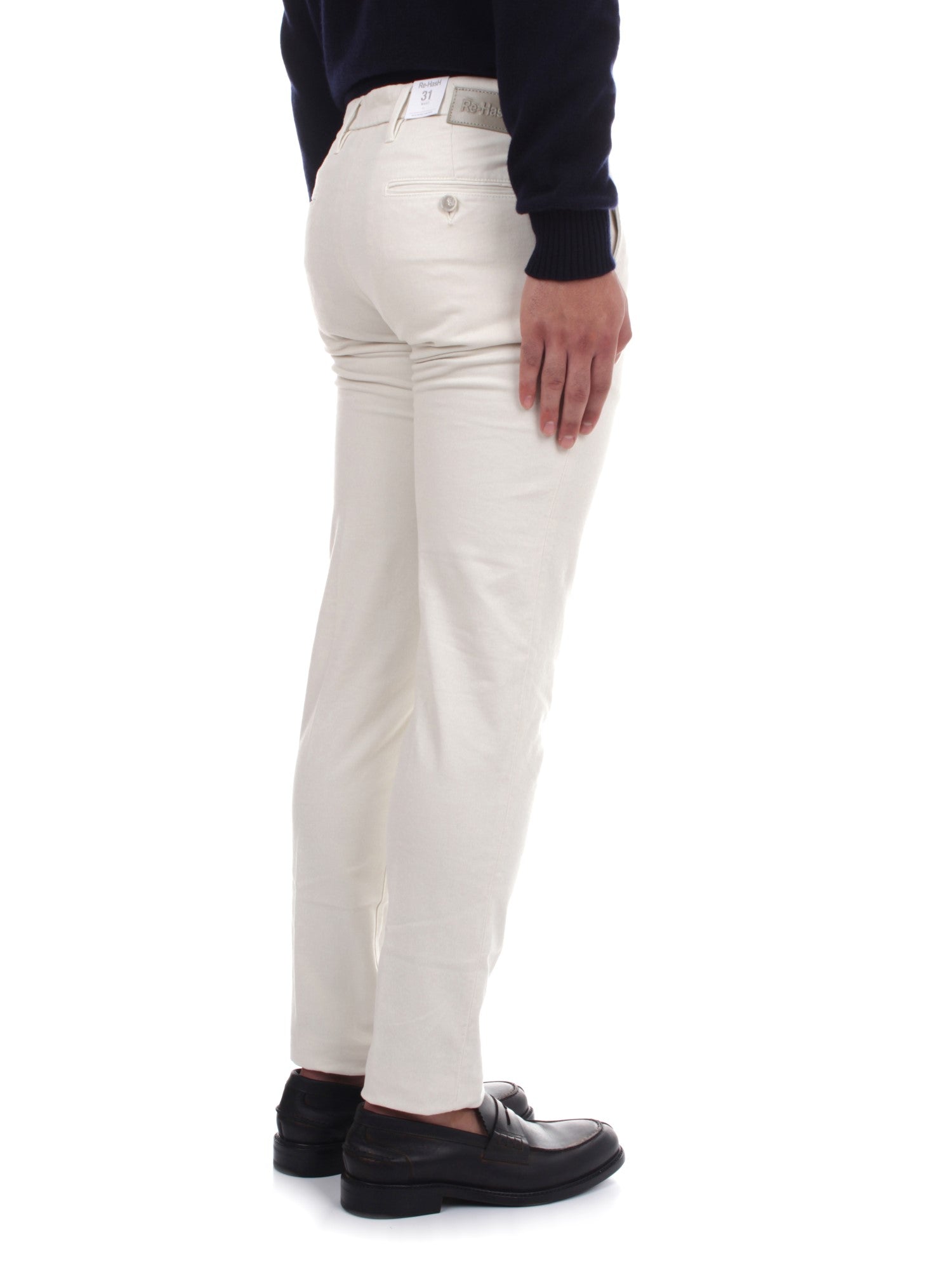 PANTALONI Bianco Re-hash
