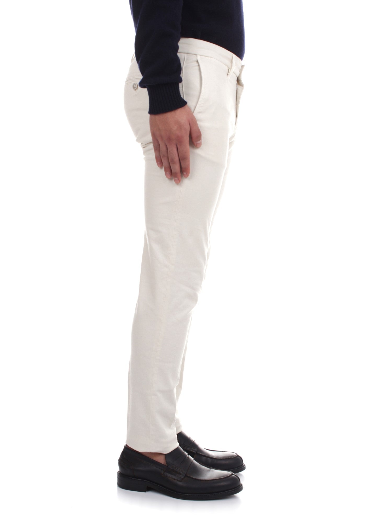 PANTALONI Bianco Re-hash