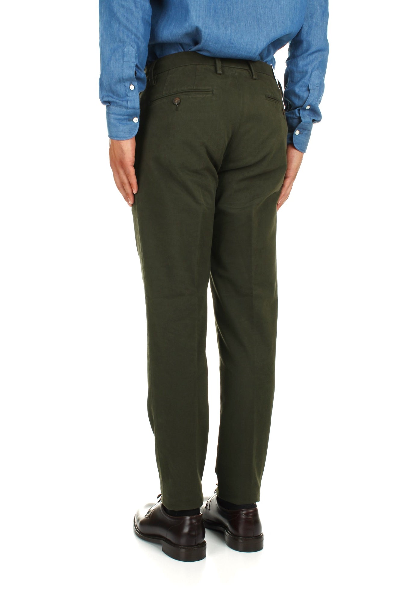 PANTALONI Verde Re-hash