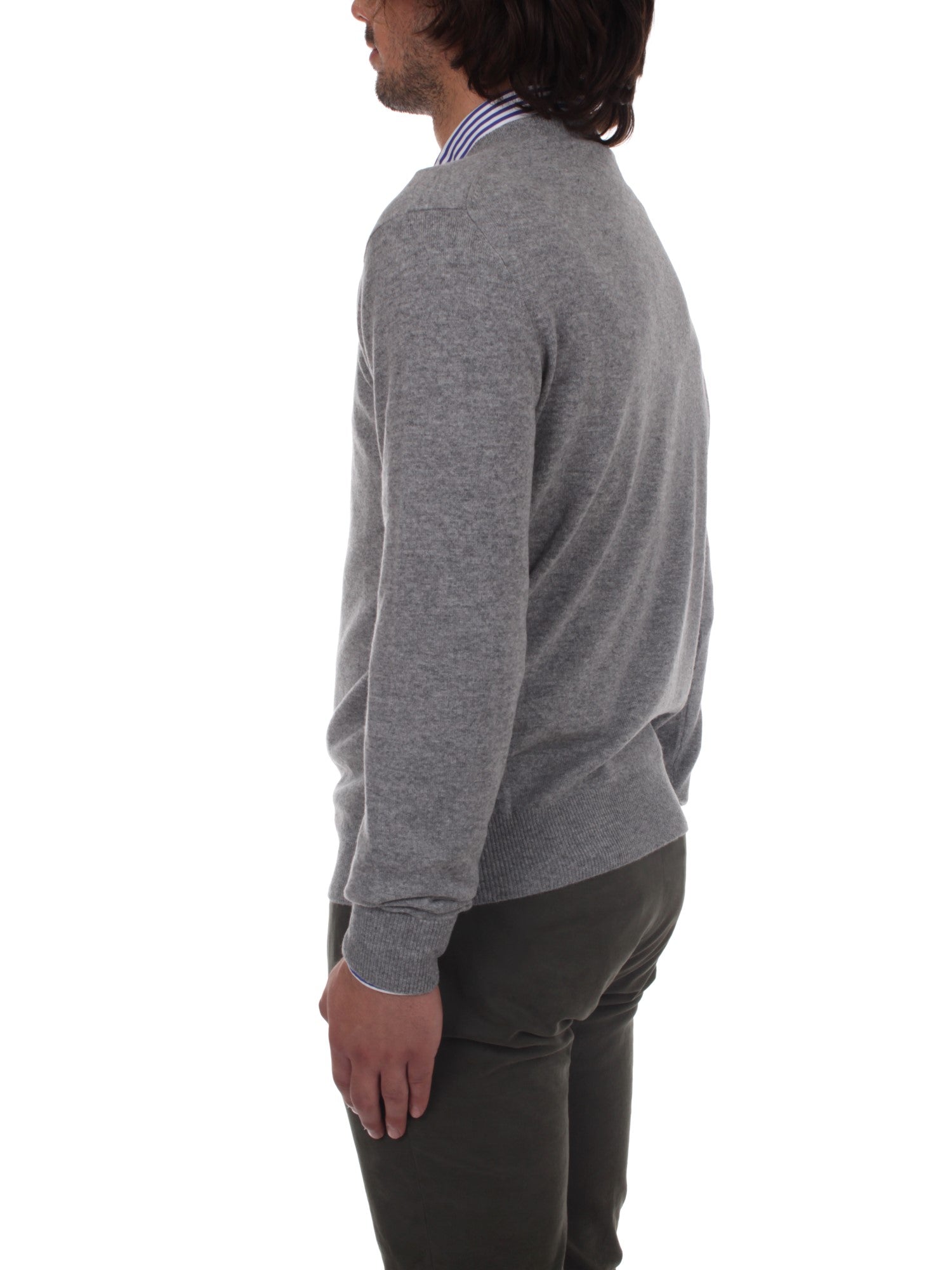 MAGLIE Grigio Bramani Cashmere