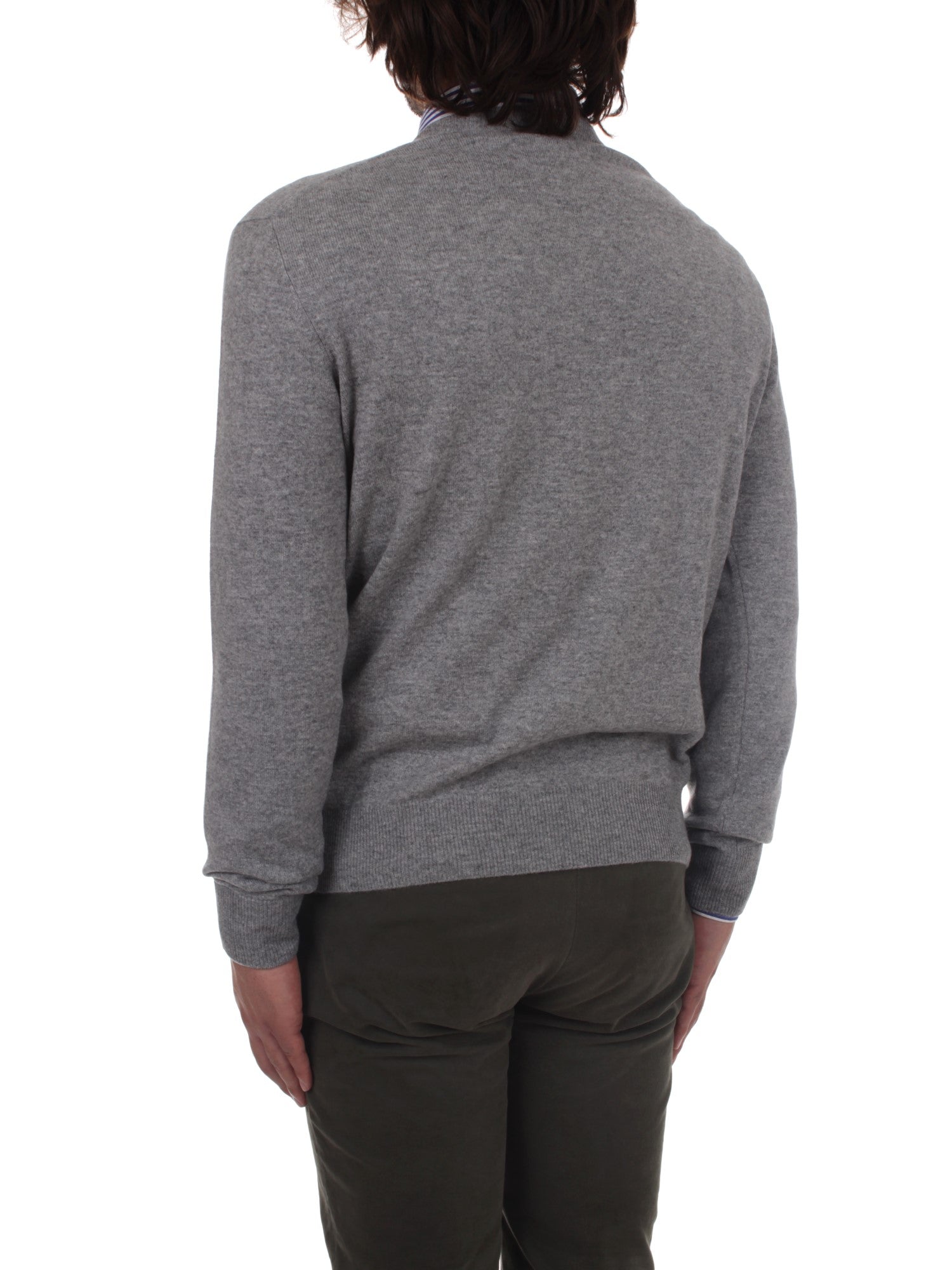 MAGLIE Grigio Bramani Cashmere