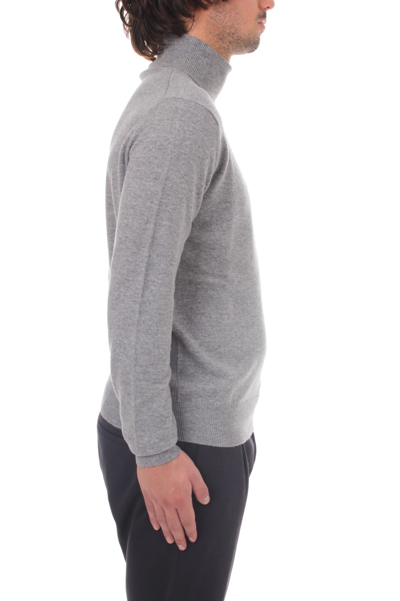 MAGLIE Grigio Bramani Cashmere