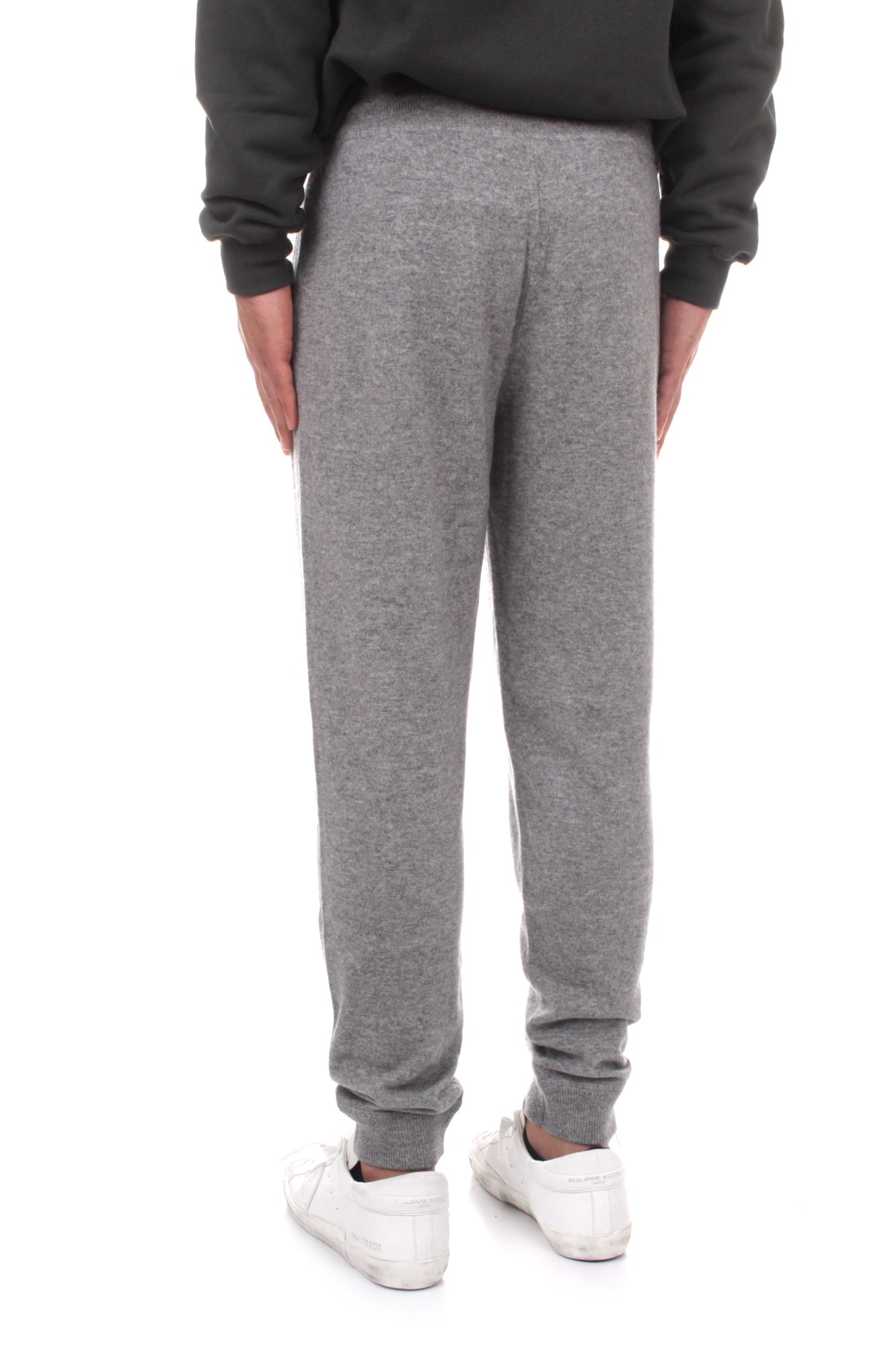 PANTALONI TUTA Grigio Bramani Cashmere