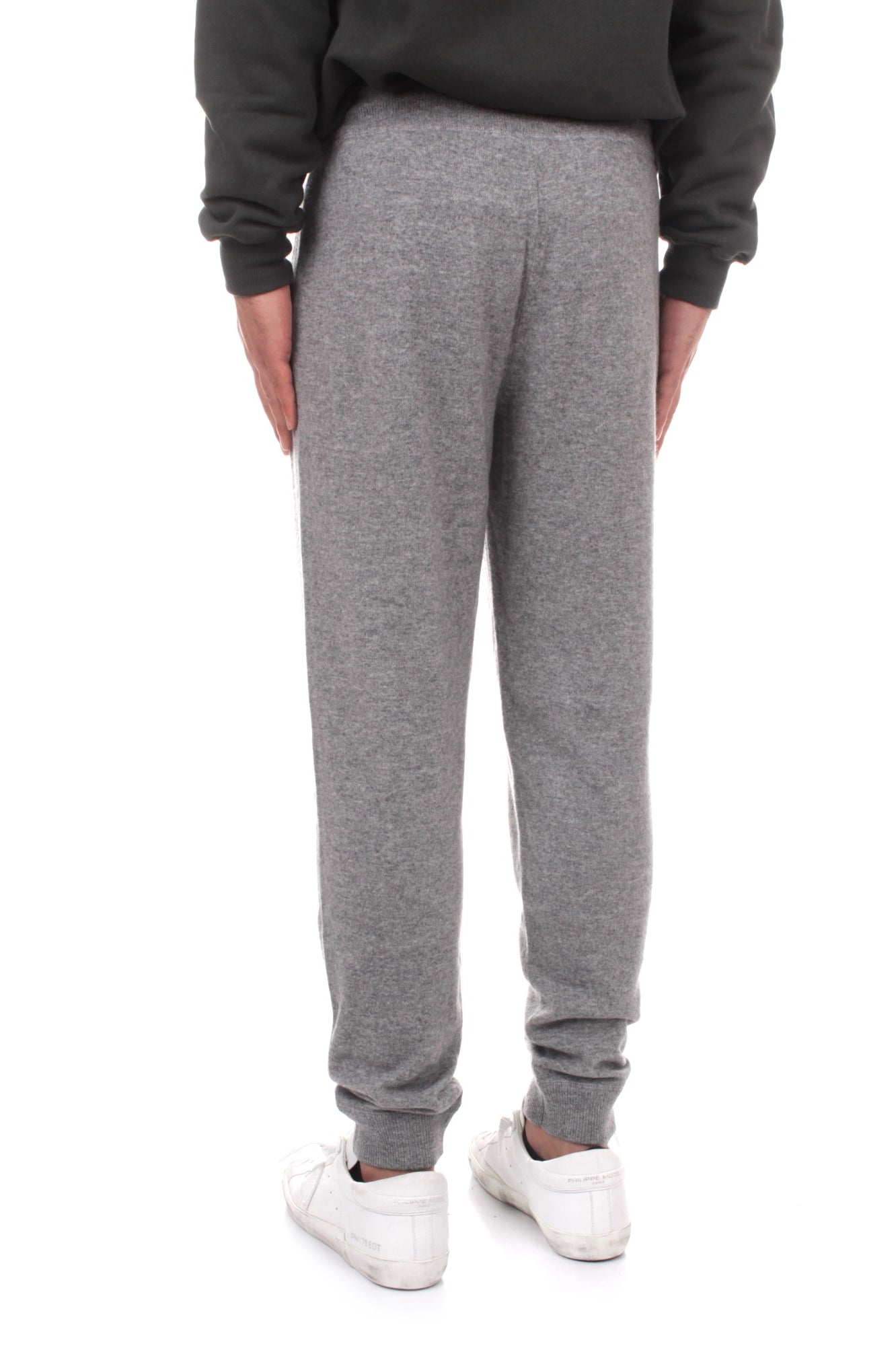 PANTALONI TUTA Grigio Bramani Cashmere