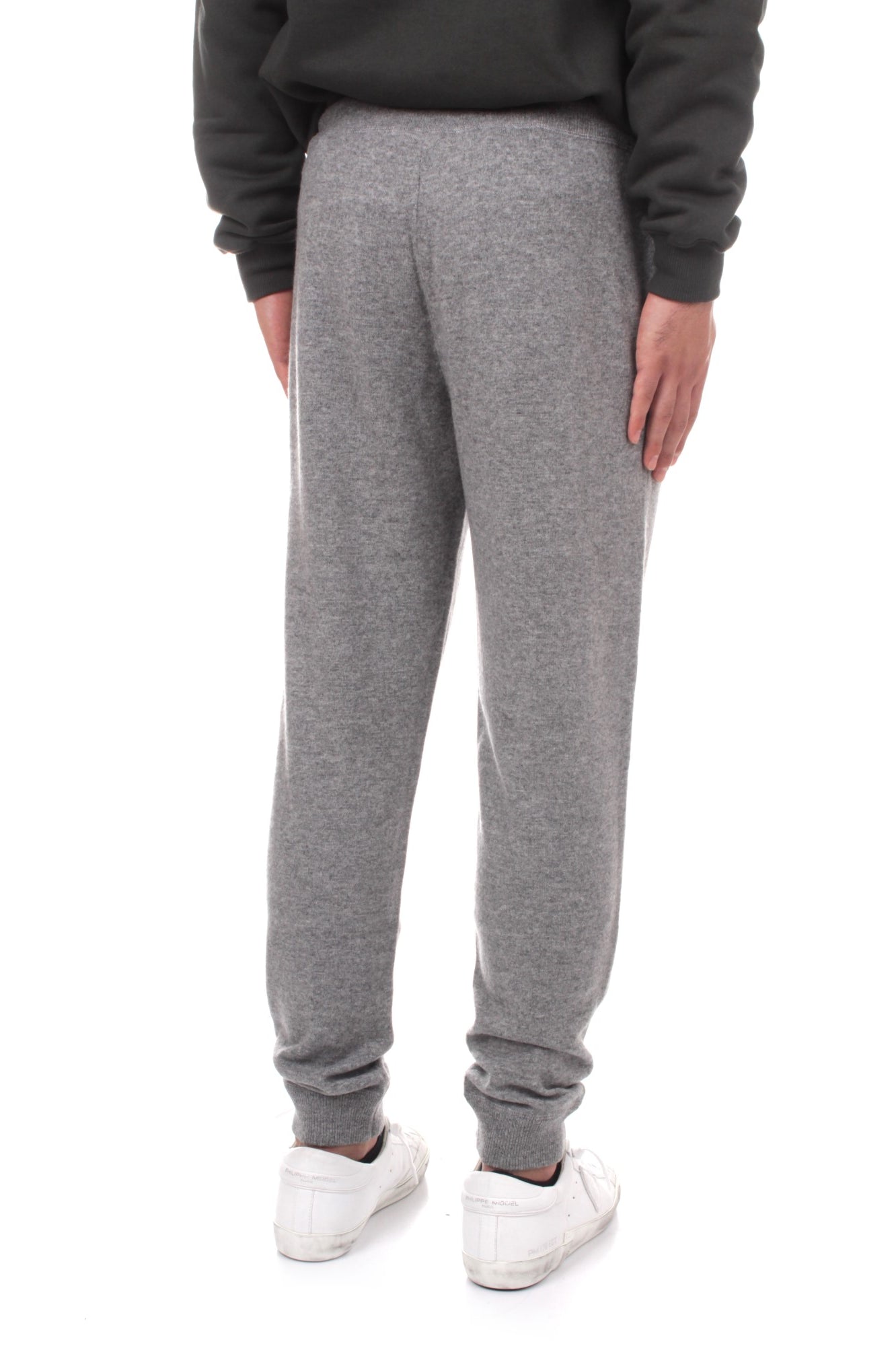 PANTALONI TUTA Grigio Bramani Cashmere