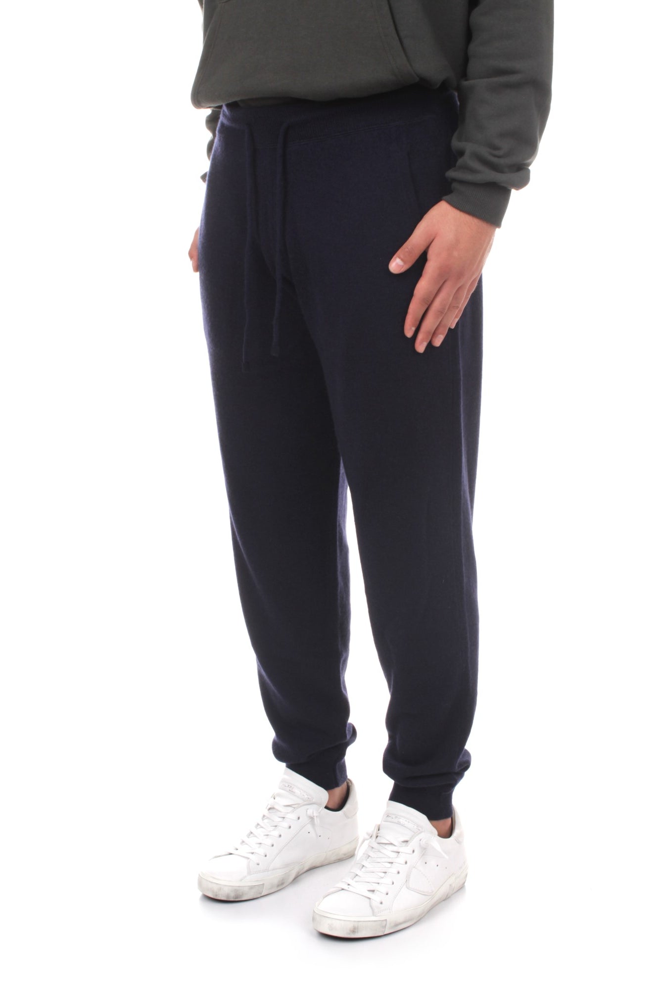 PANTALONI TUTA Blu Bramani Cashmere