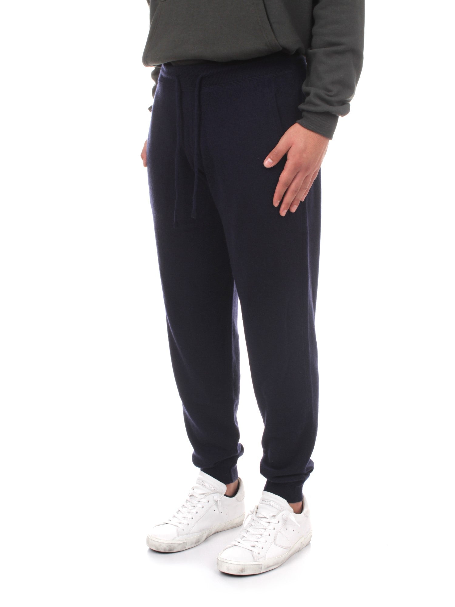 PANTALONI TUTA Blu Bramani Cashmere