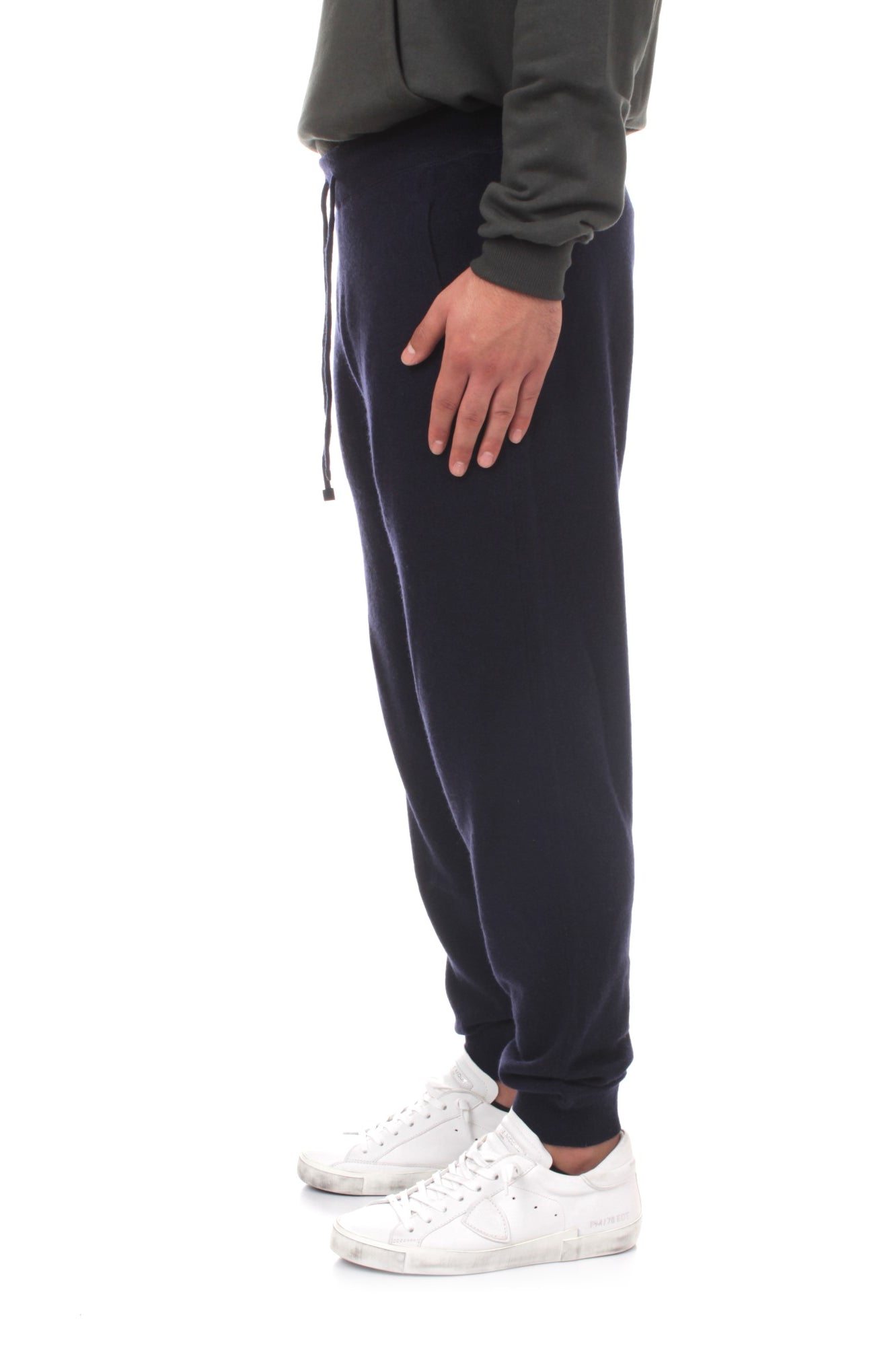 PANTALONI TUTA Blu Bramani Cashmere