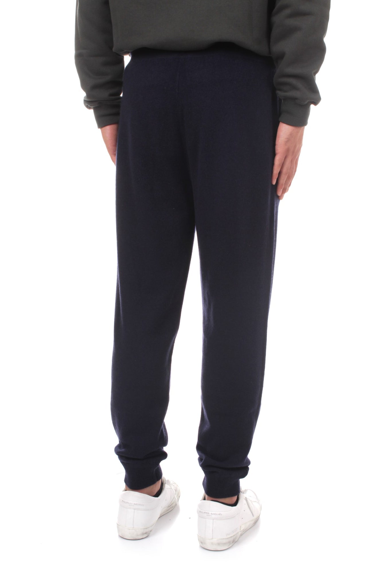 PANTALONI TUTA Blu Bramani Cashmere