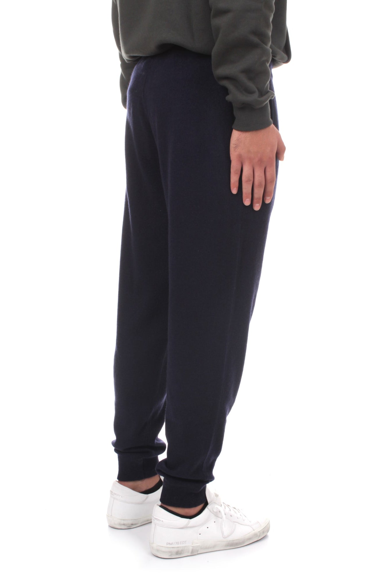 PANTALONI TUTA Blu Bramani Cashmere