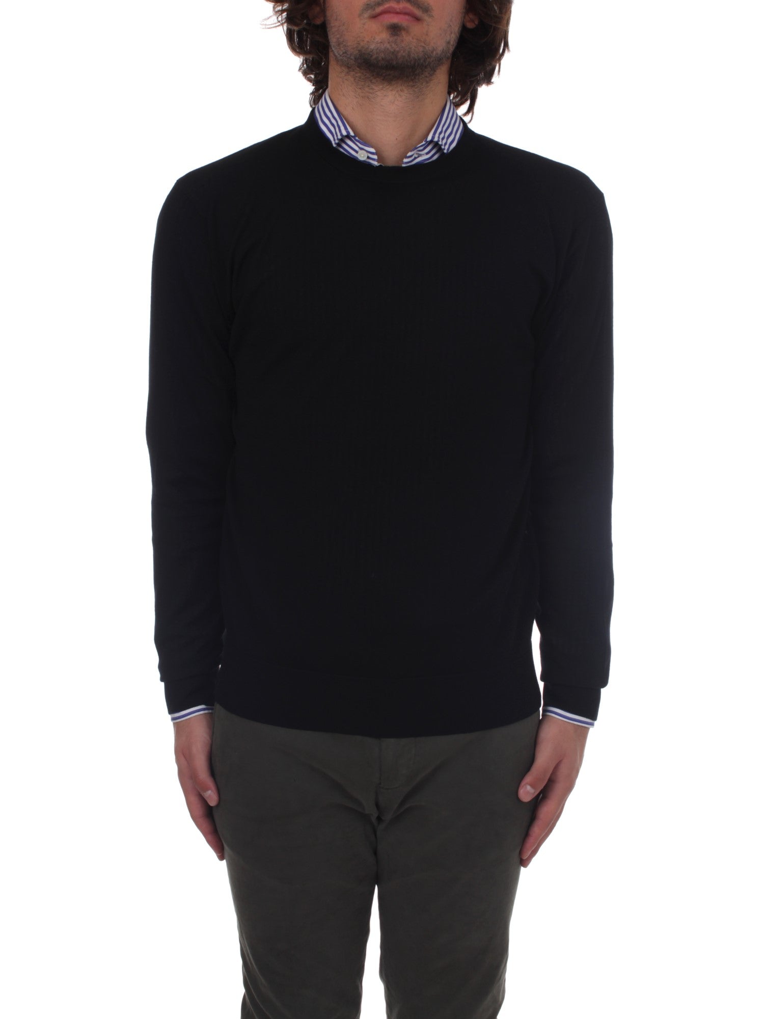 MAGLIE Nero Bramani Cashmere