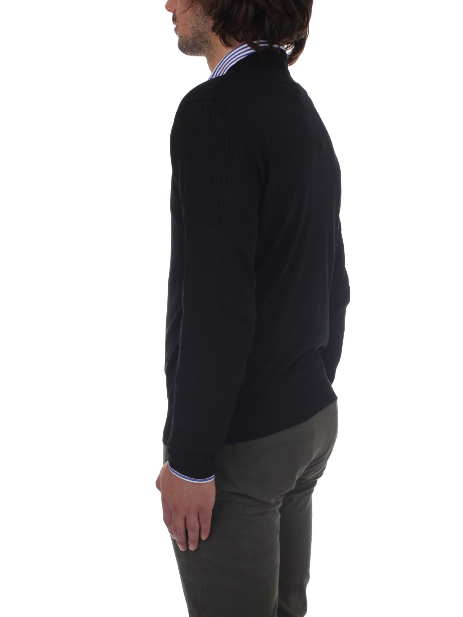 MAGLIE Nero Bramani Cashmere