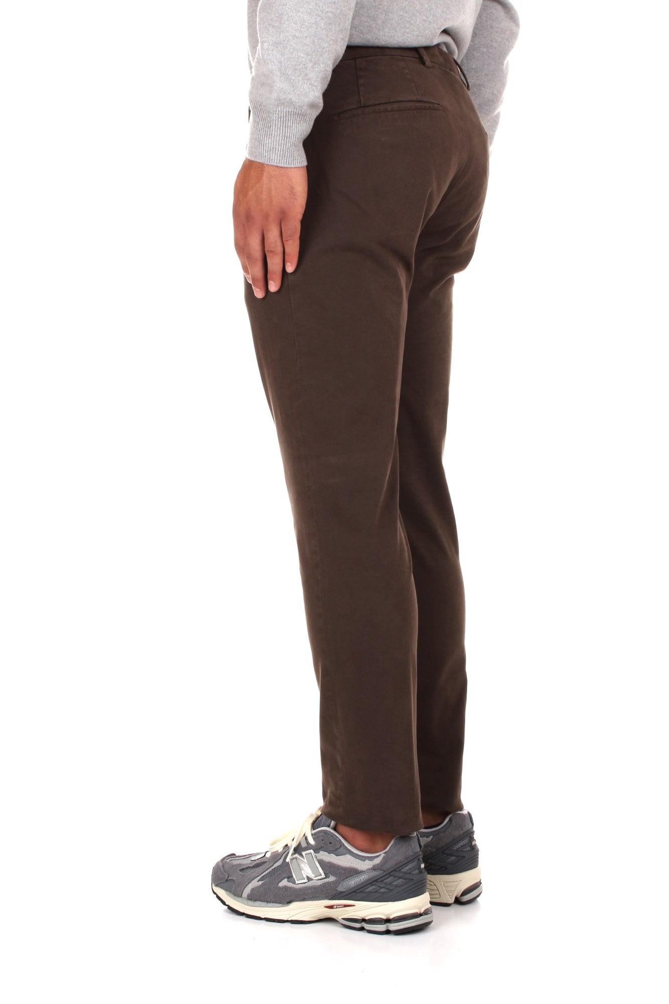 PANTALONI Marrone Briglia