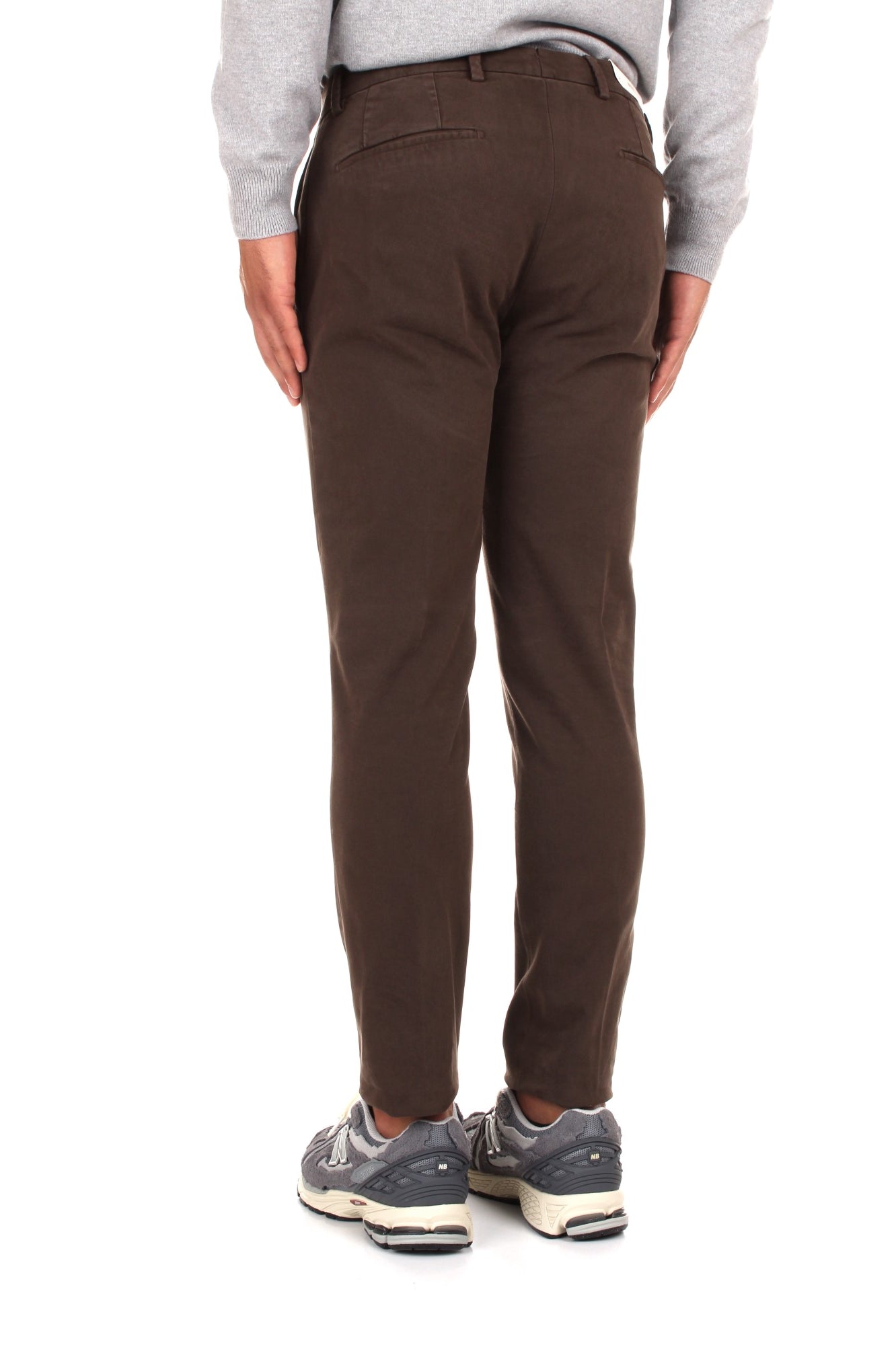 PANTALONI Marrone Briglia