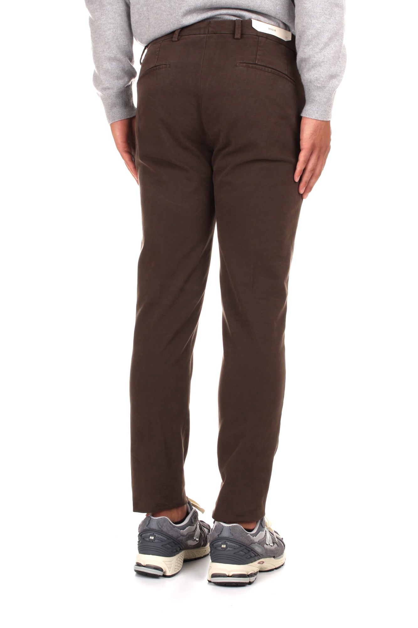 PANTALONI Marrone Briglia