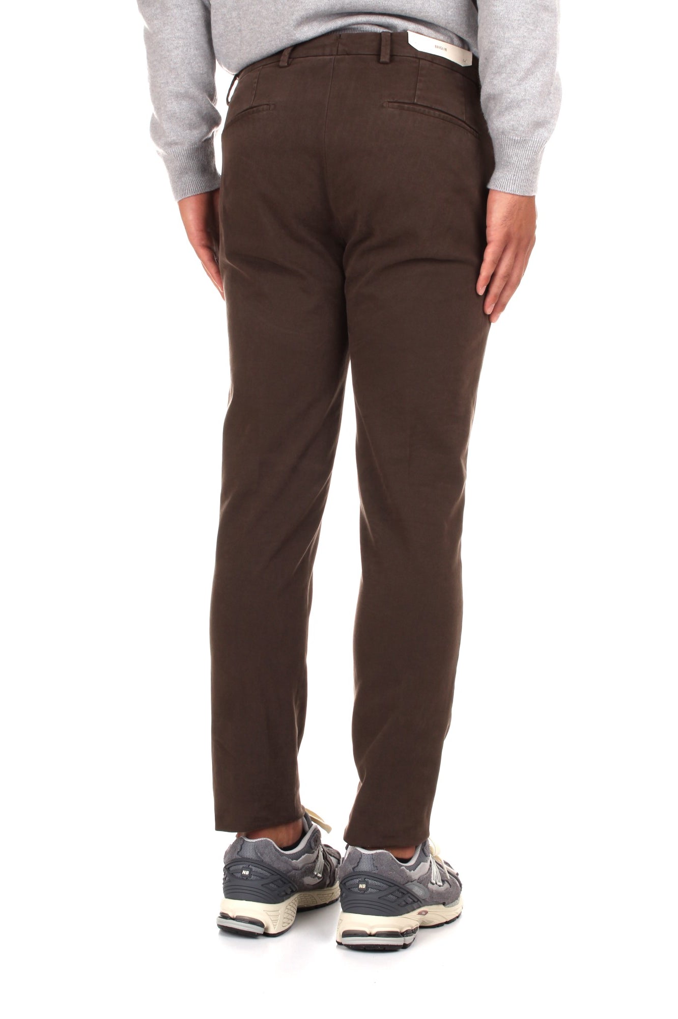 PANTALONI Marrone Briglia