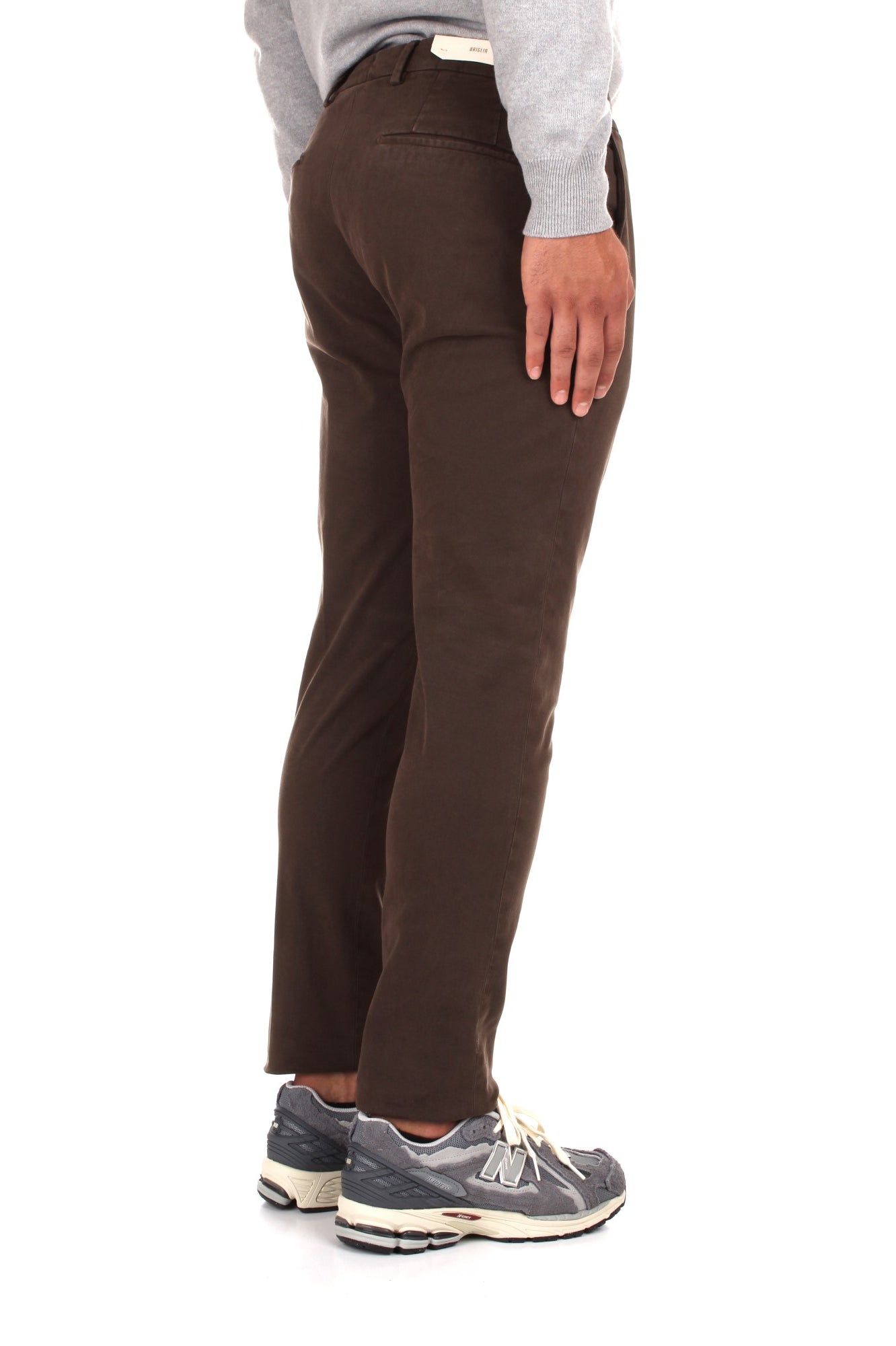 PANTALONI Marrone Briglia