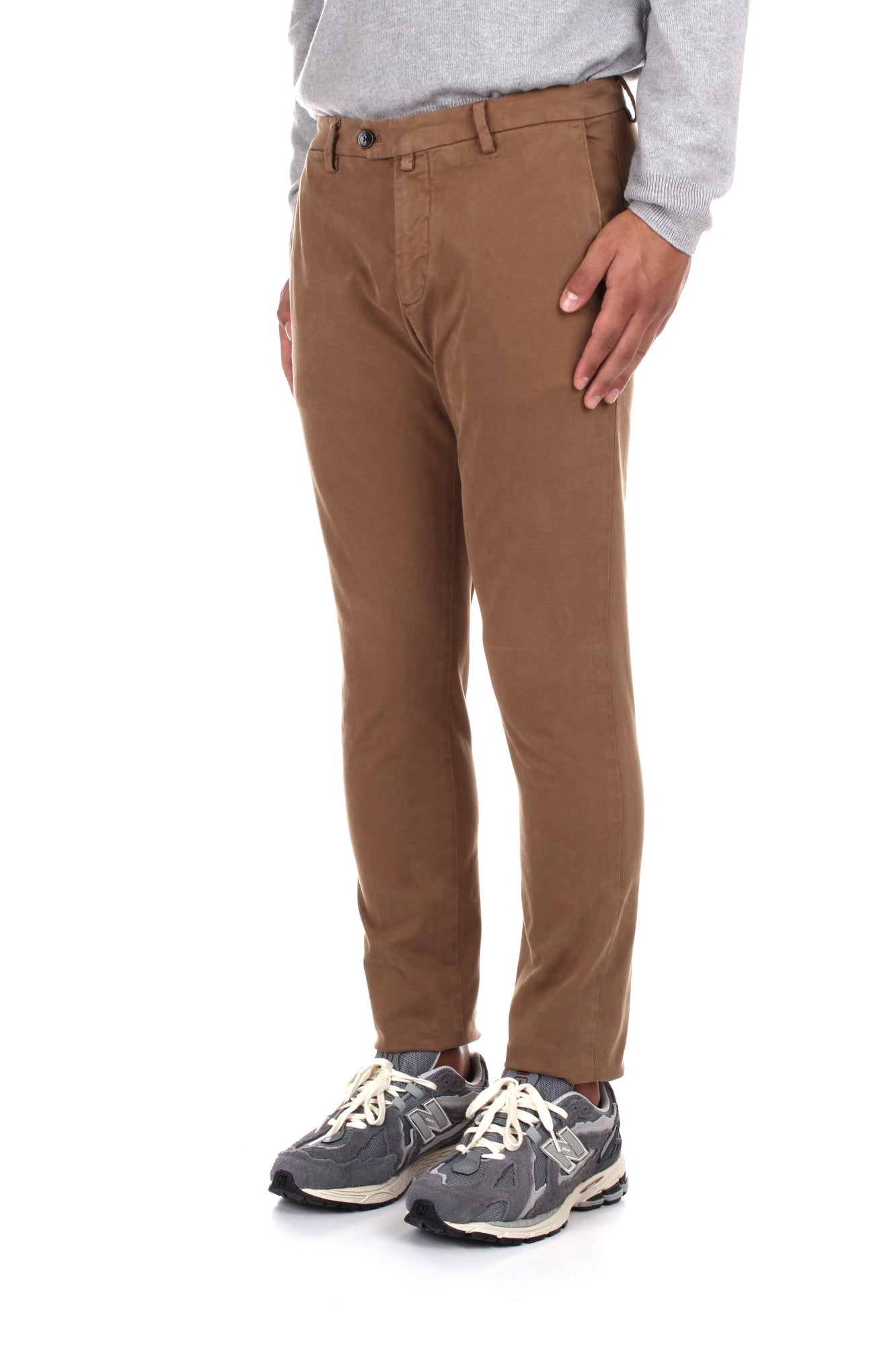 PANTALONI Marrone Briglia