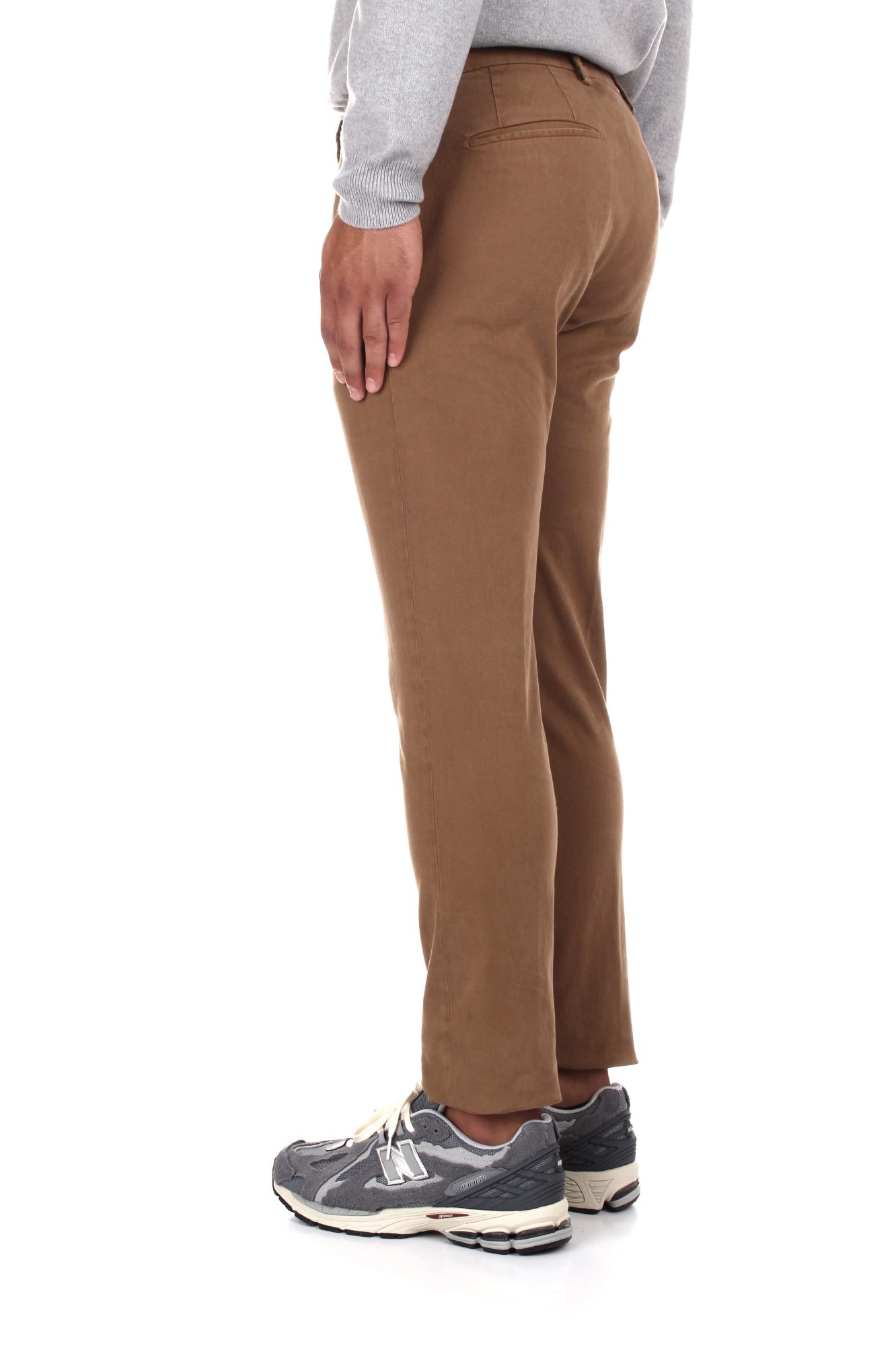 PANTALONI Marrone Briglia