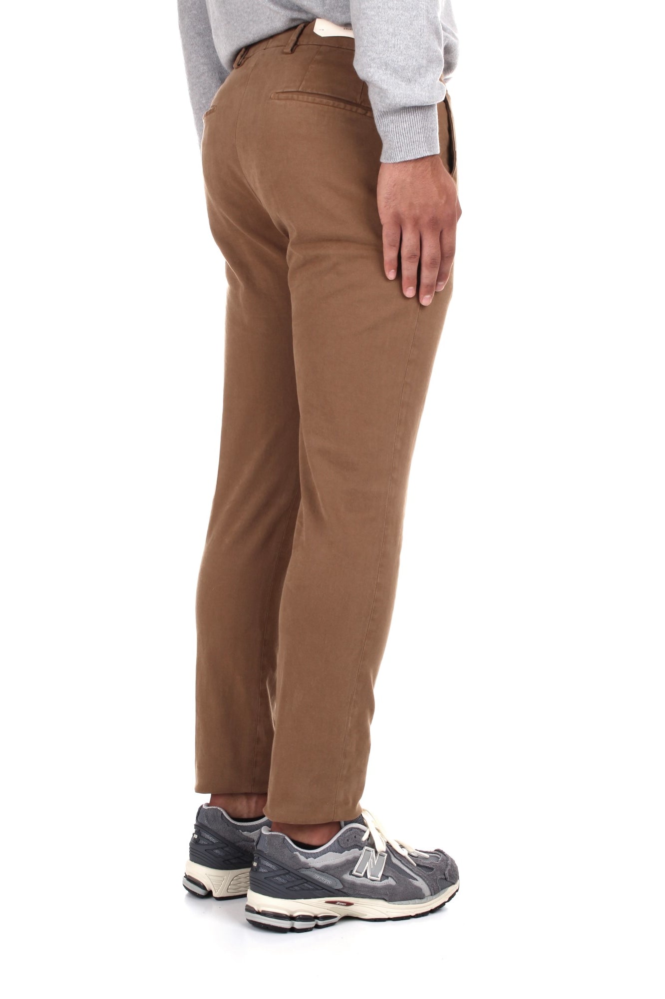 PANTALONI Marrone Briglia