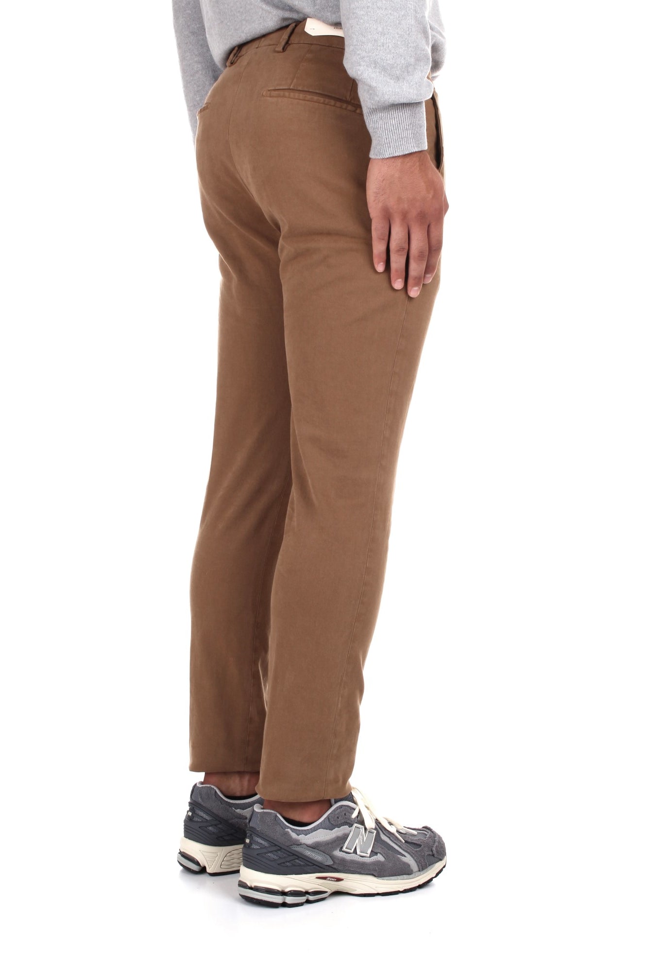 PANTALONI Marrone Briglia