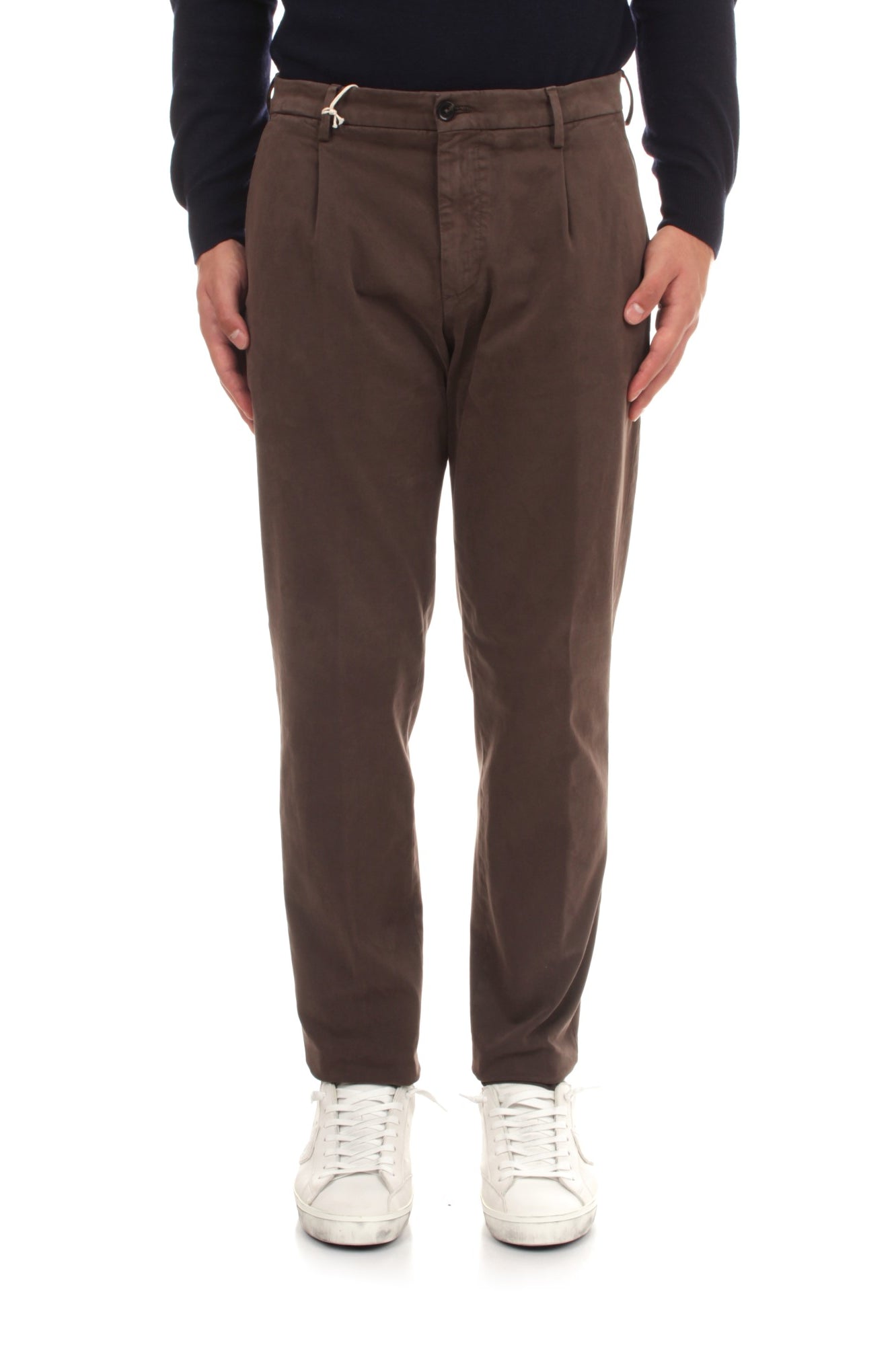 PANTALONI Marrone Briglia