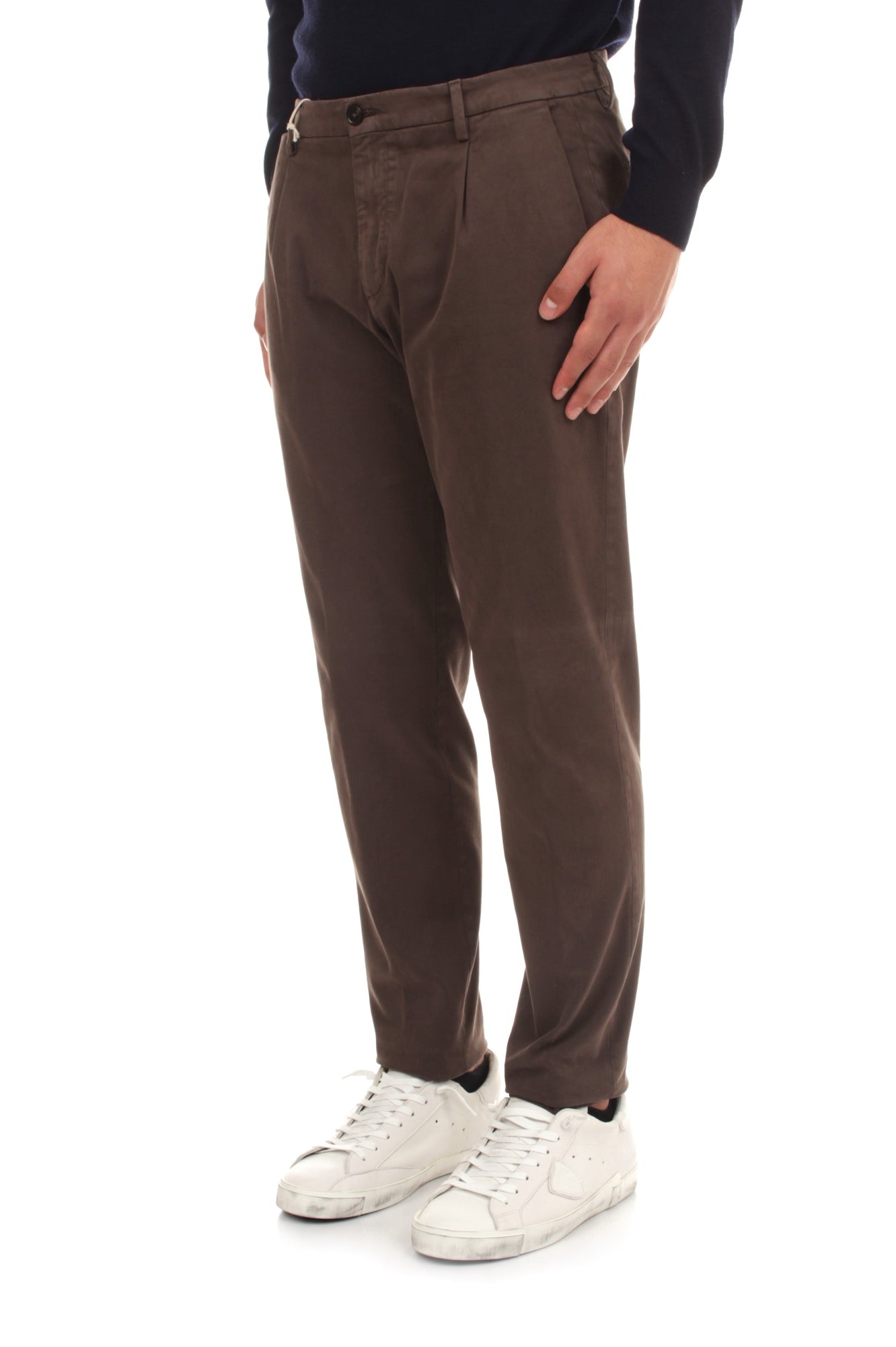 PANTALONI Marrone Briglia