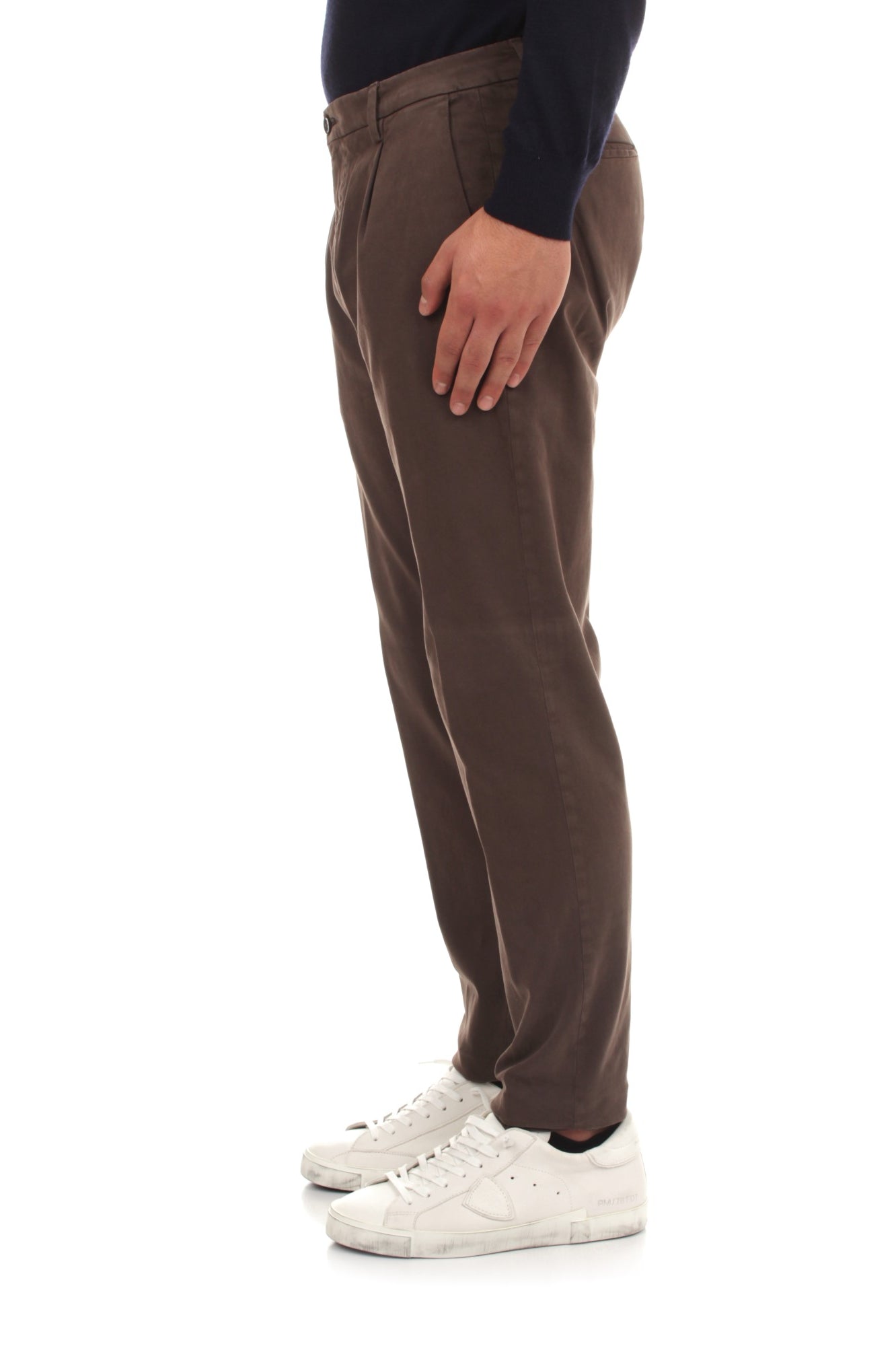 PANTALONI Marrone Briglia