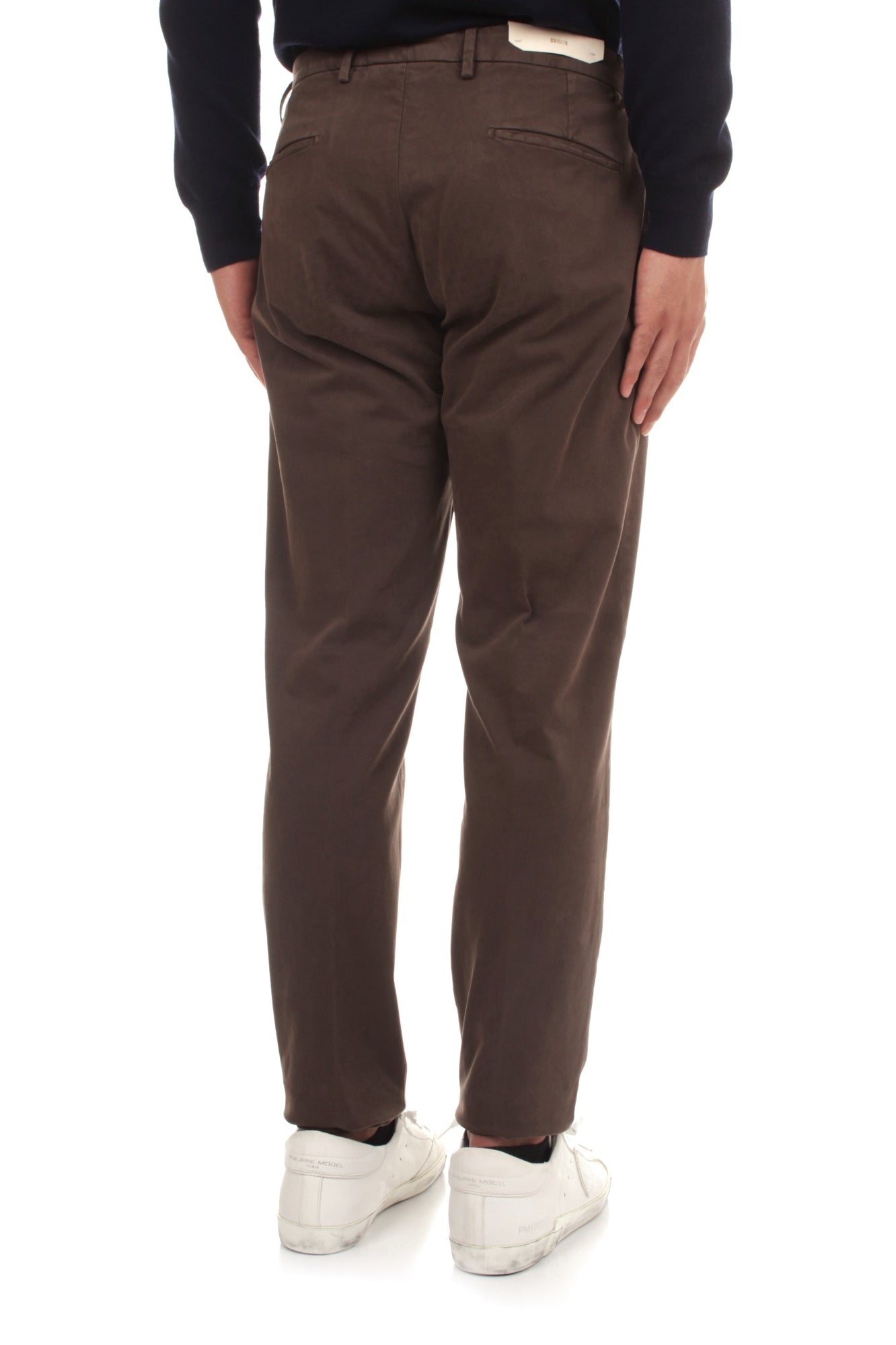 PANTALONI Marrone Briglia