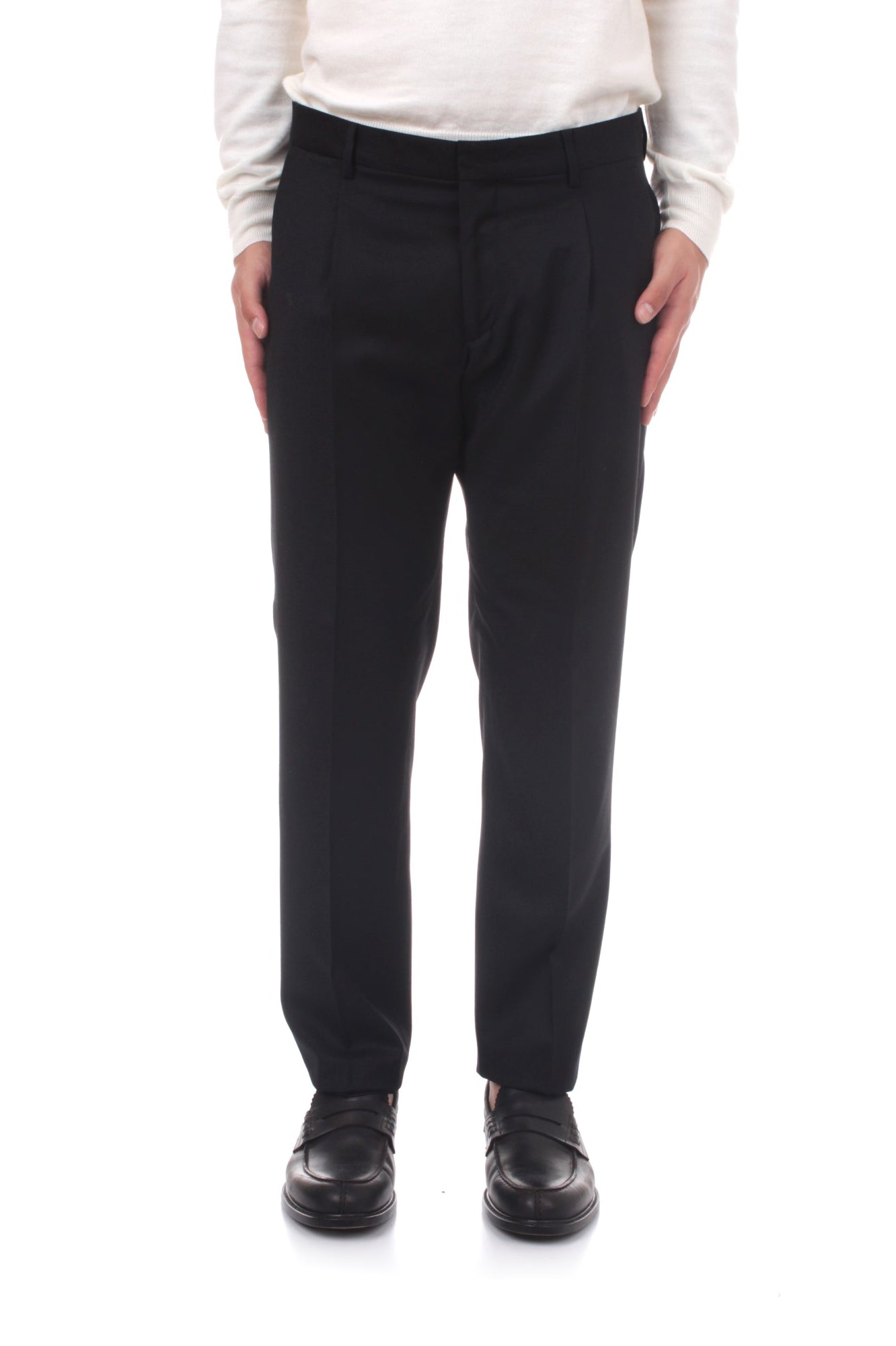 PANTALONI Nero Briglia