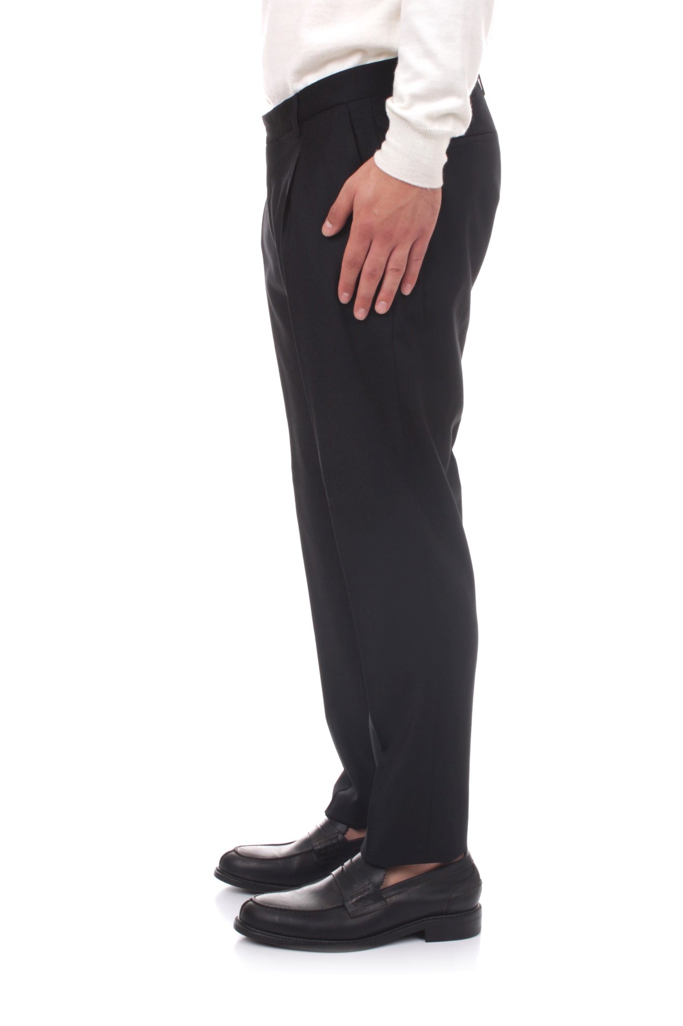 PANTALONI Nero Briglia