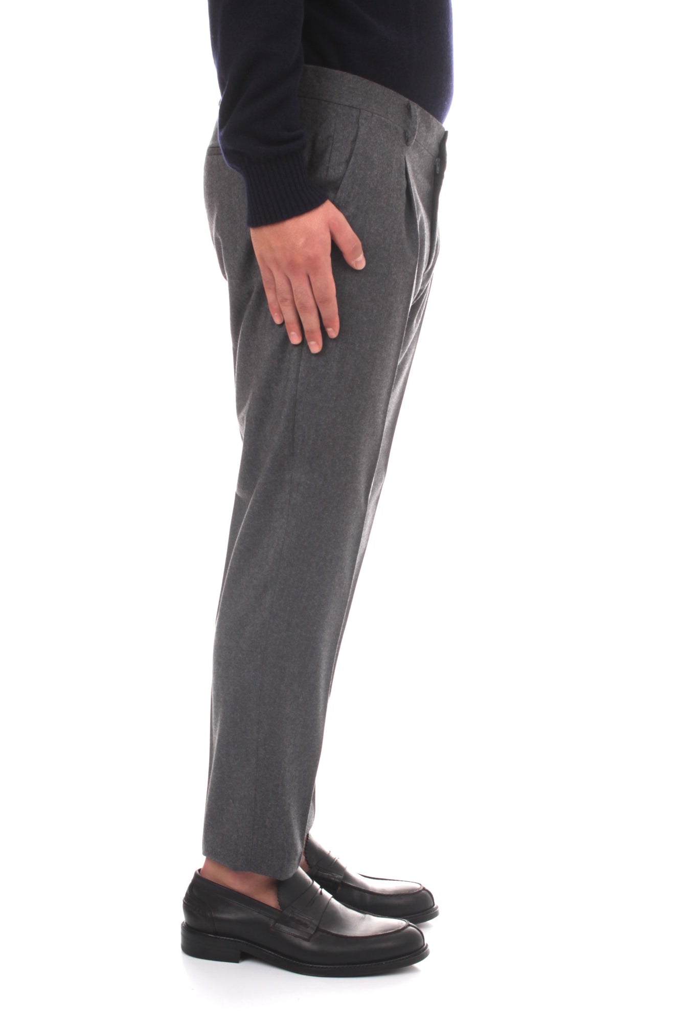 PANTALONI Grigio Briglia