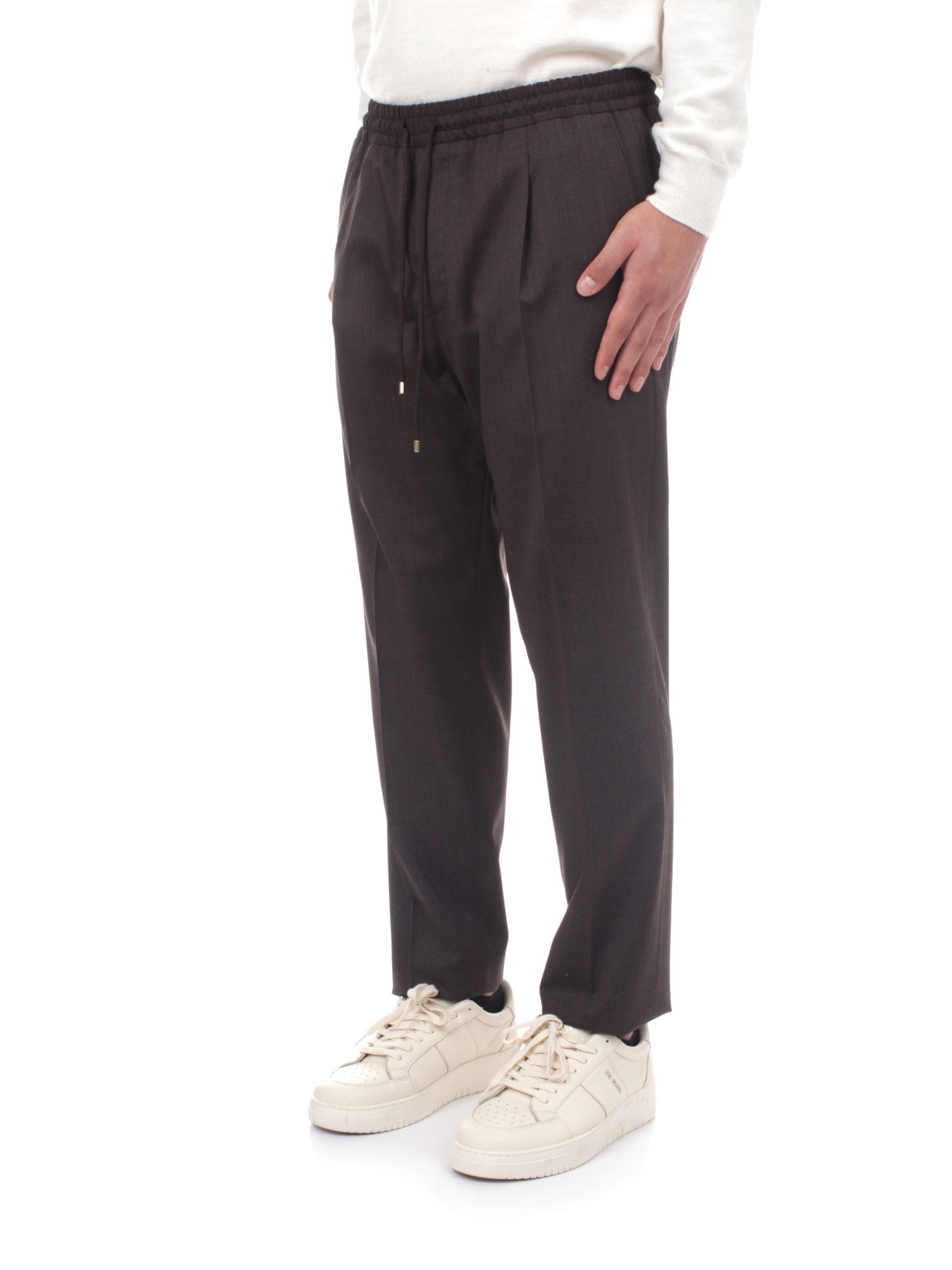 PANTALONI Marrone Briglia