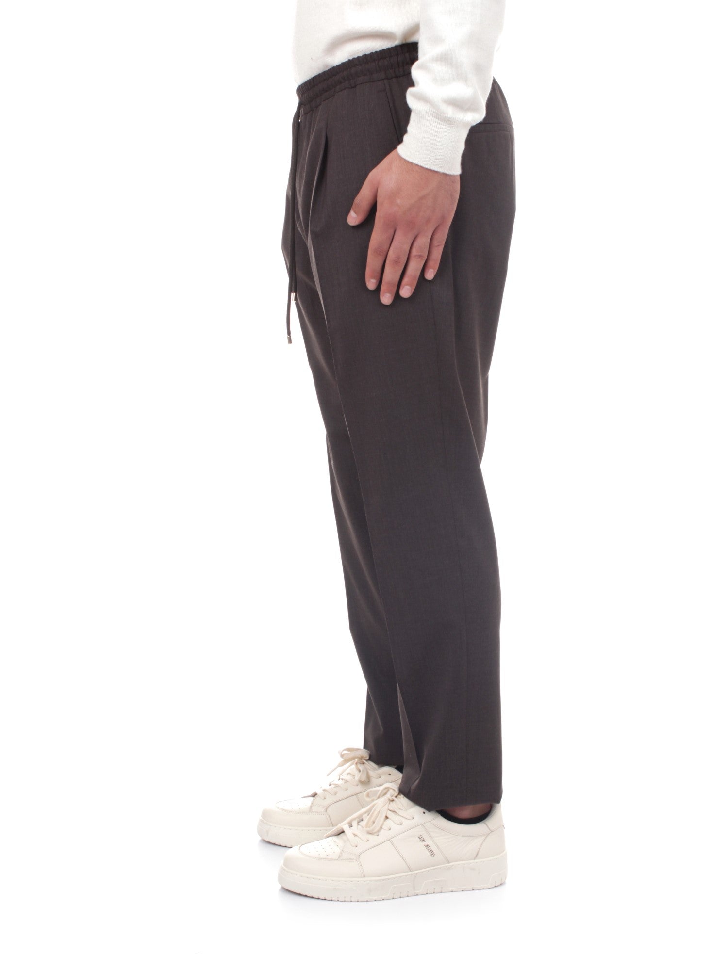 PANTALONI Marrone Briglia