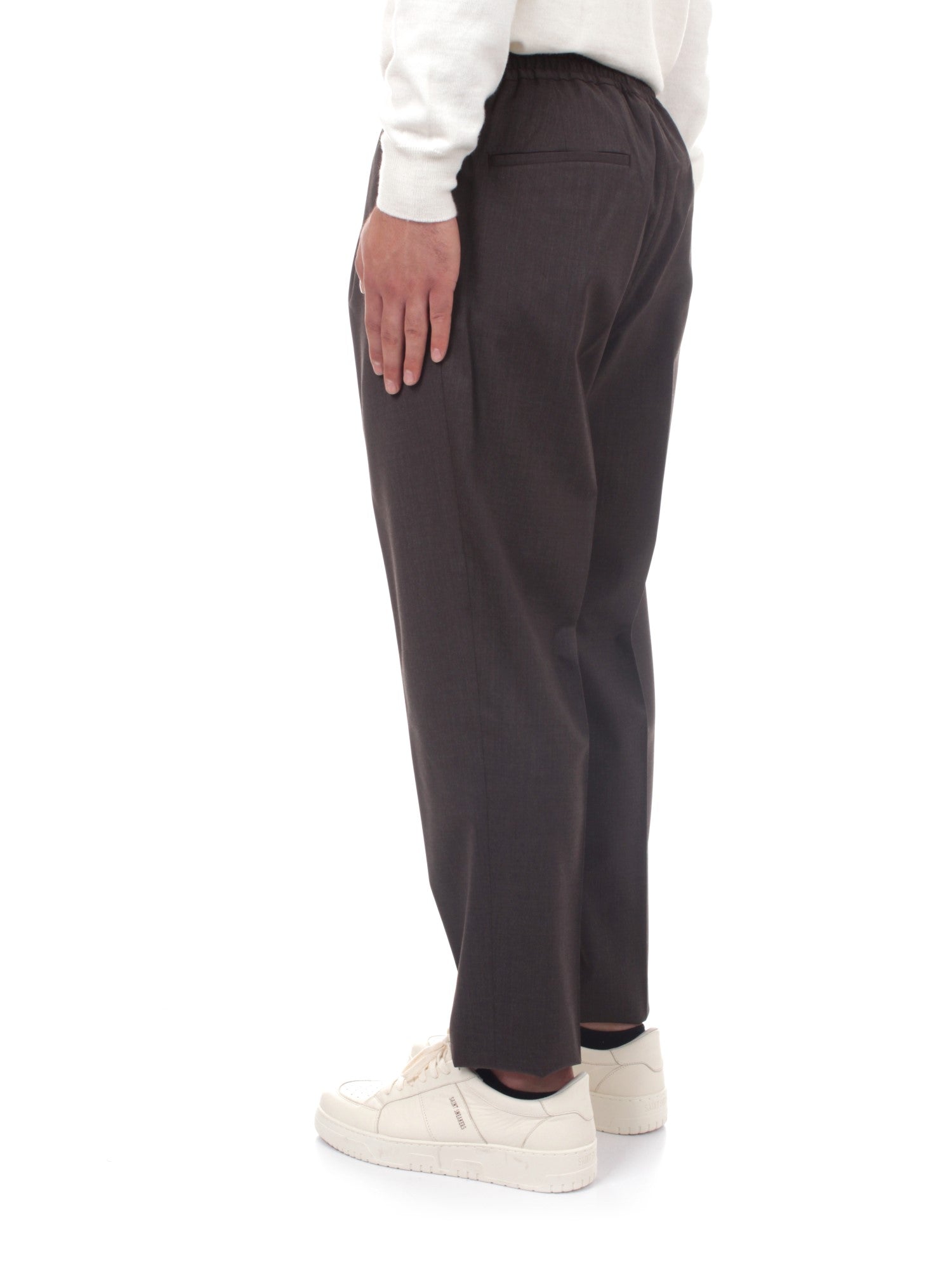 PANTALONI Marrone Briglia