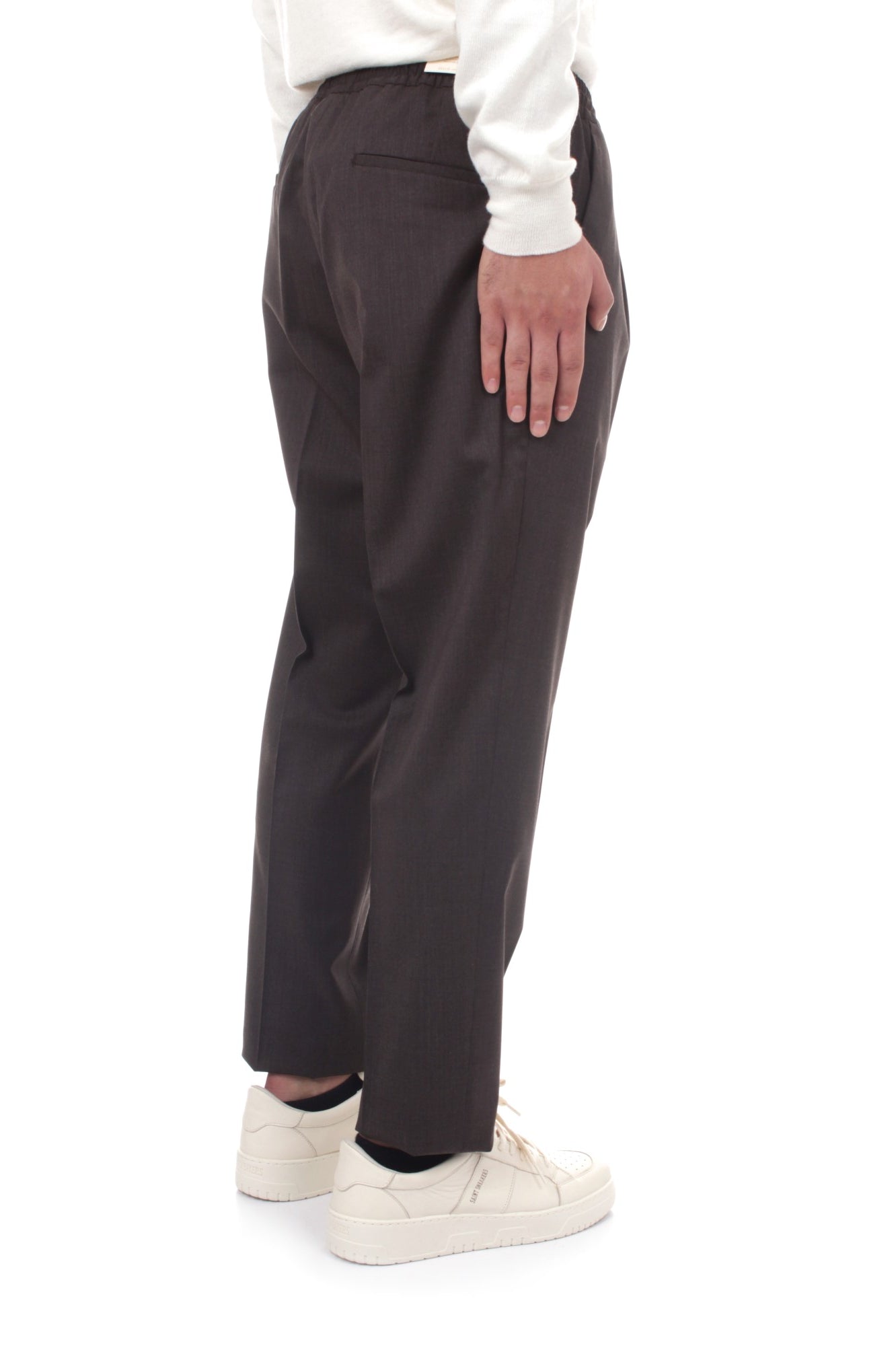 PANTALONI Marrone Briglia