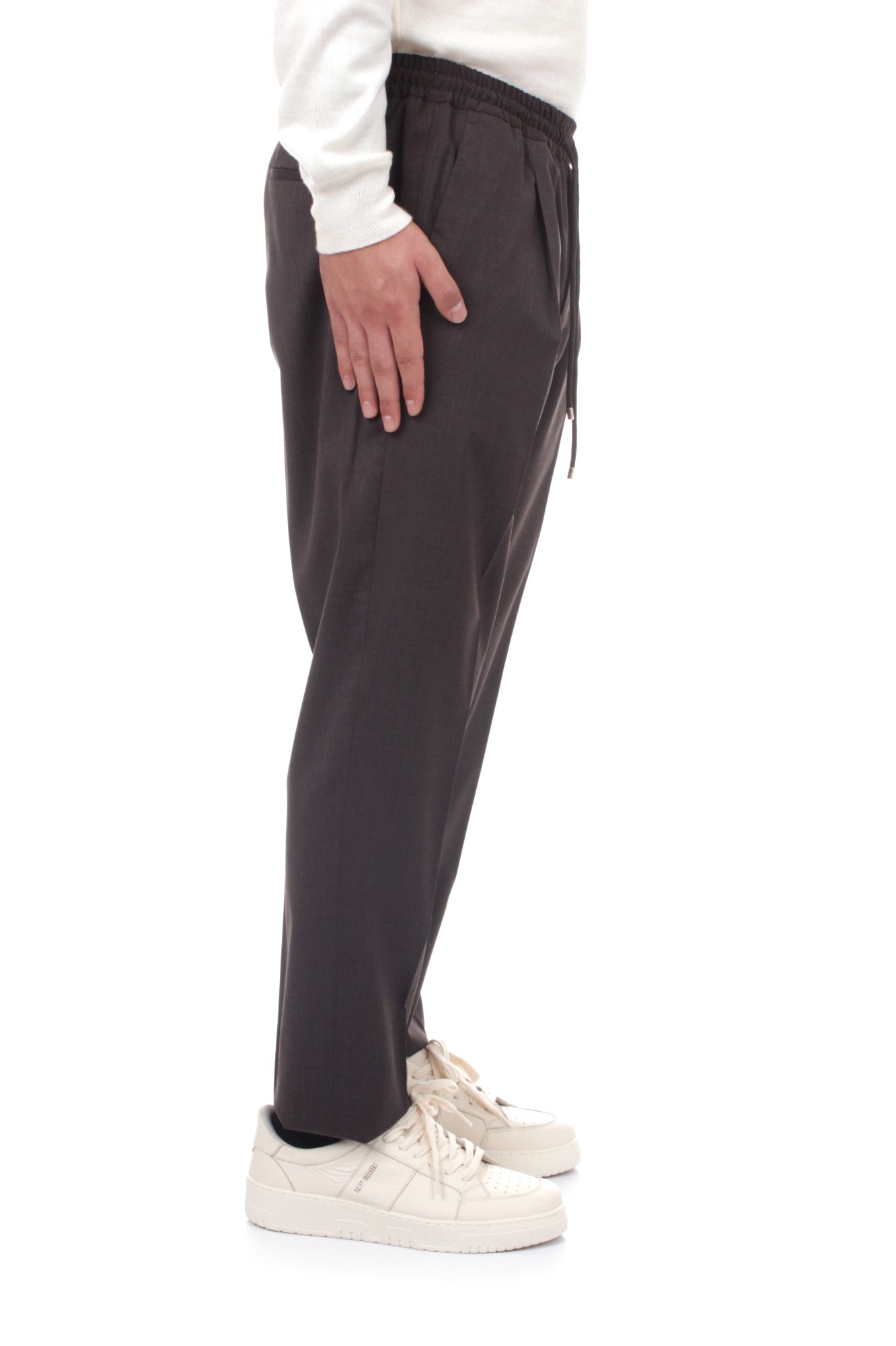 PANTALONI Marrone Briglia