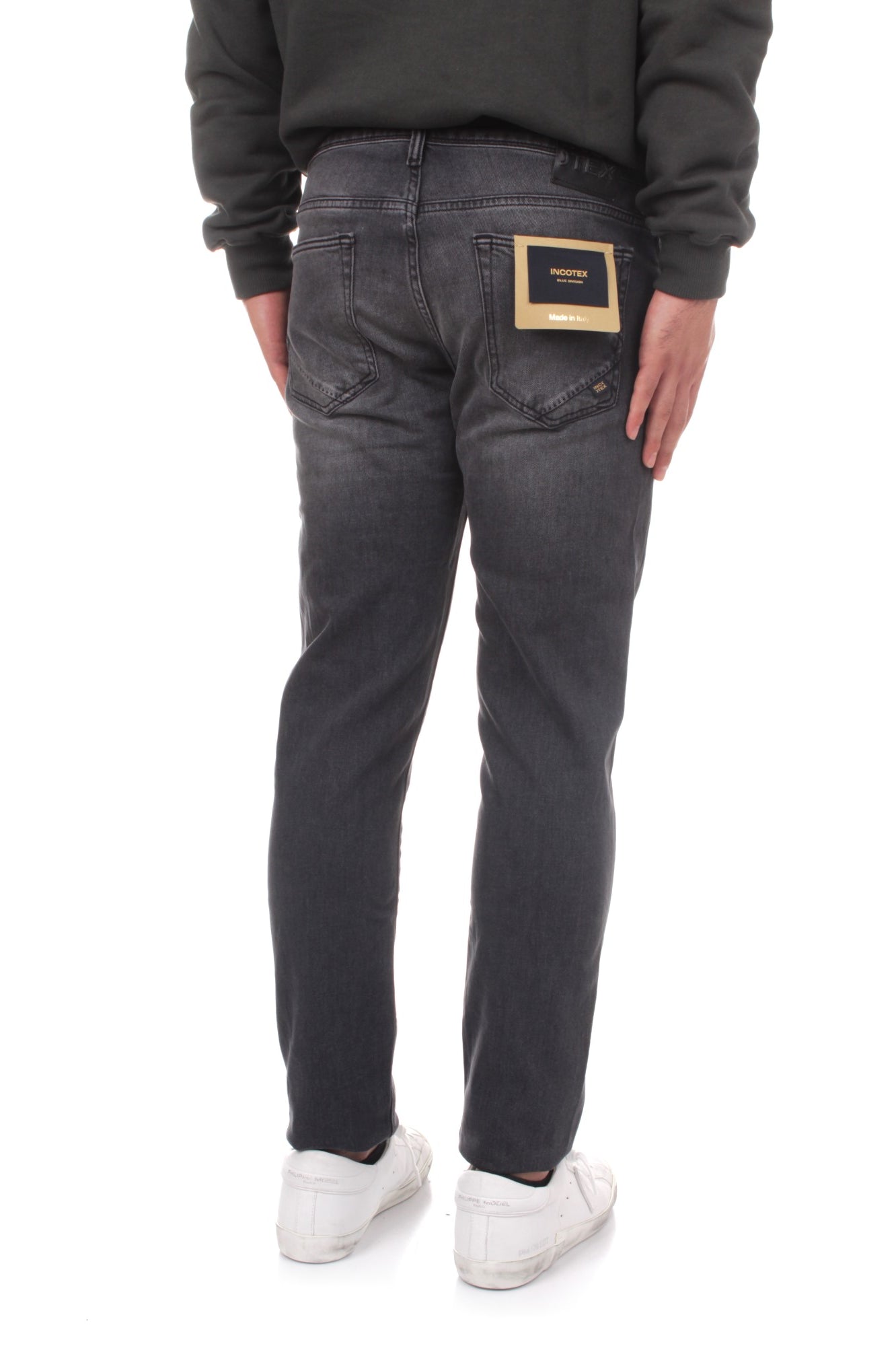 JEANS Grigio Incotex Blue Division