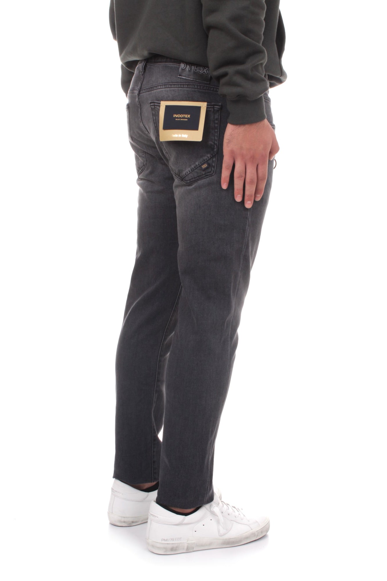 JEANS Grigio Incotex Blue Division