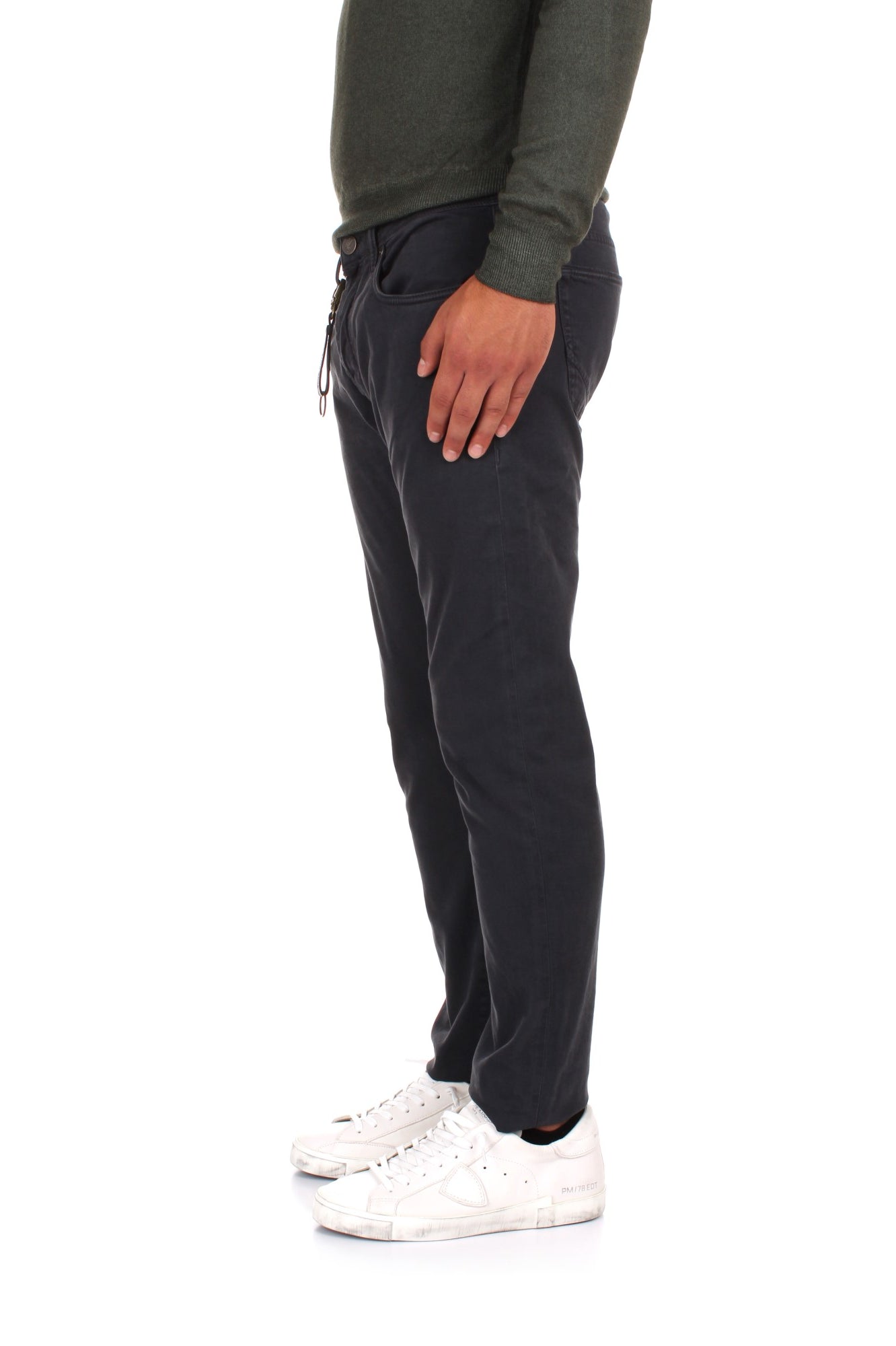 PANTALONI Blu Incotex Blue Division