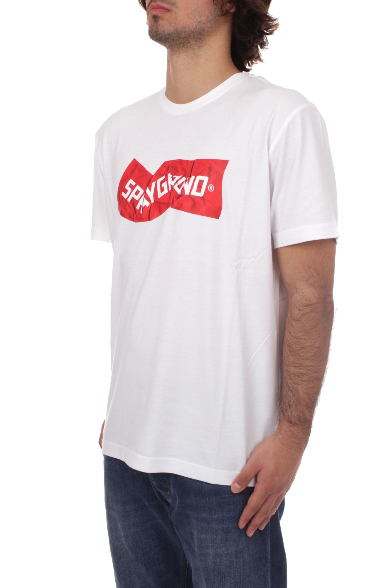 T-SHIRT Bianco Sprayground