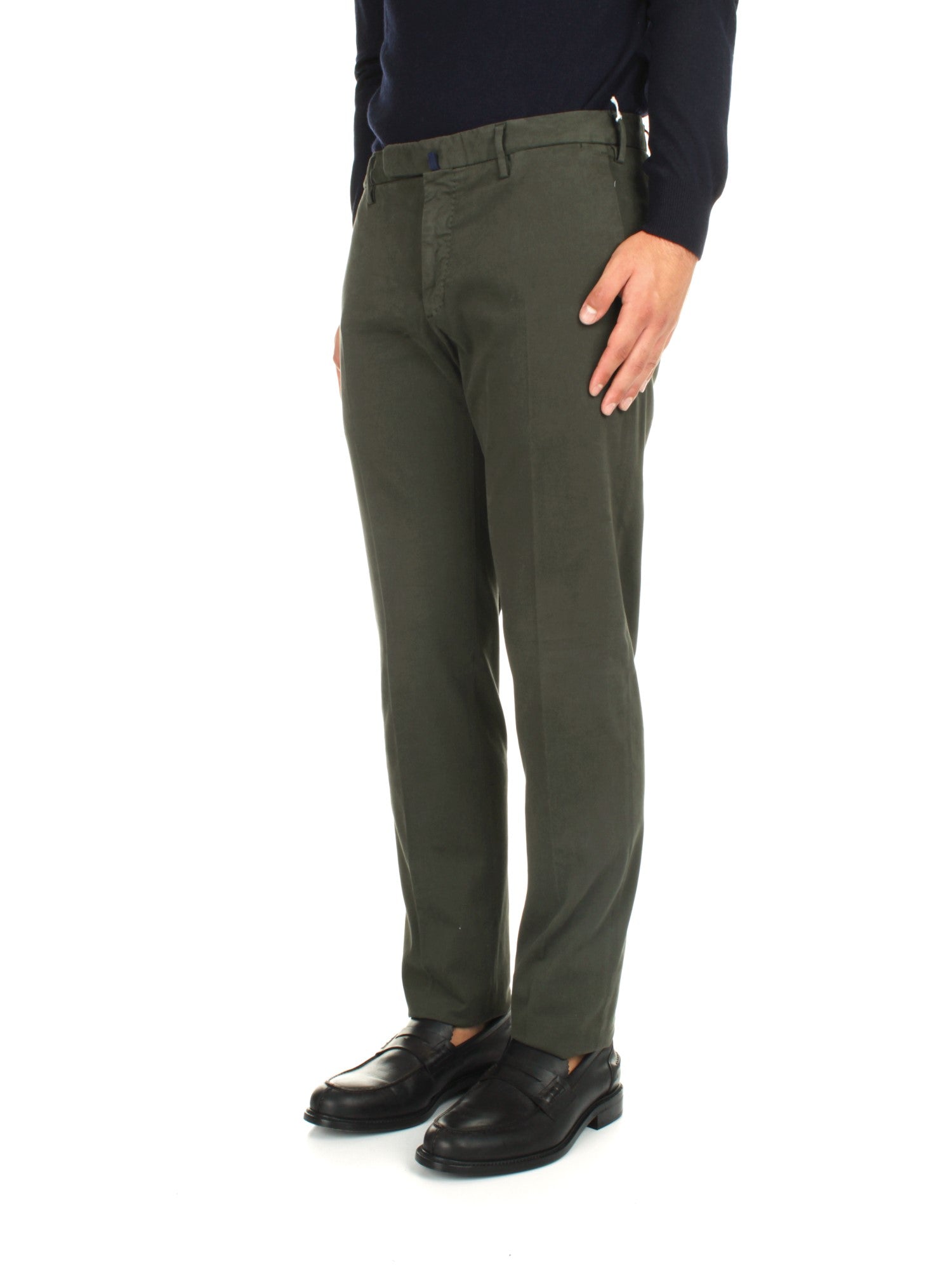 PANTALONI Verde Incotex