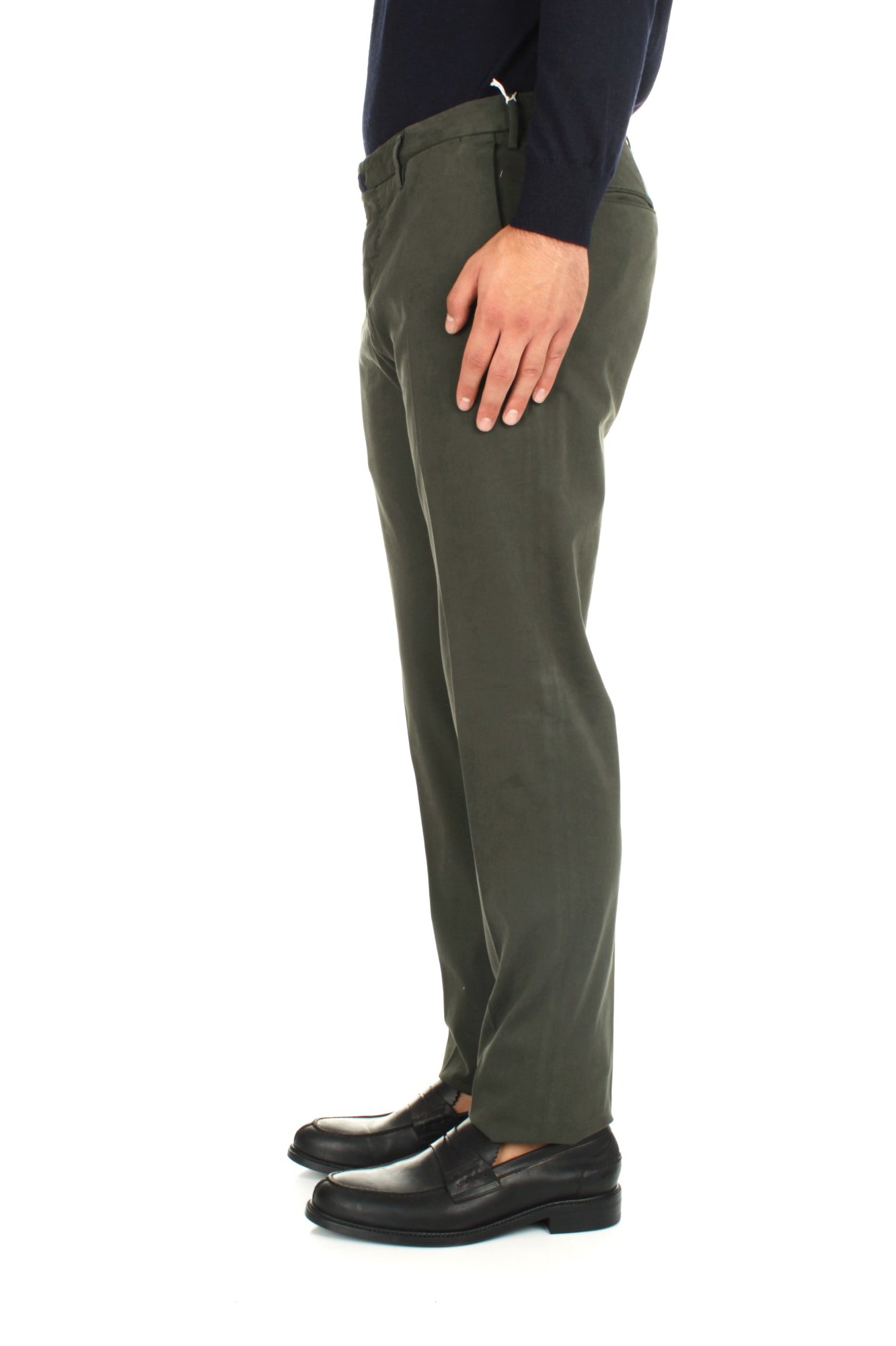 PANTALONI Verde Incotex