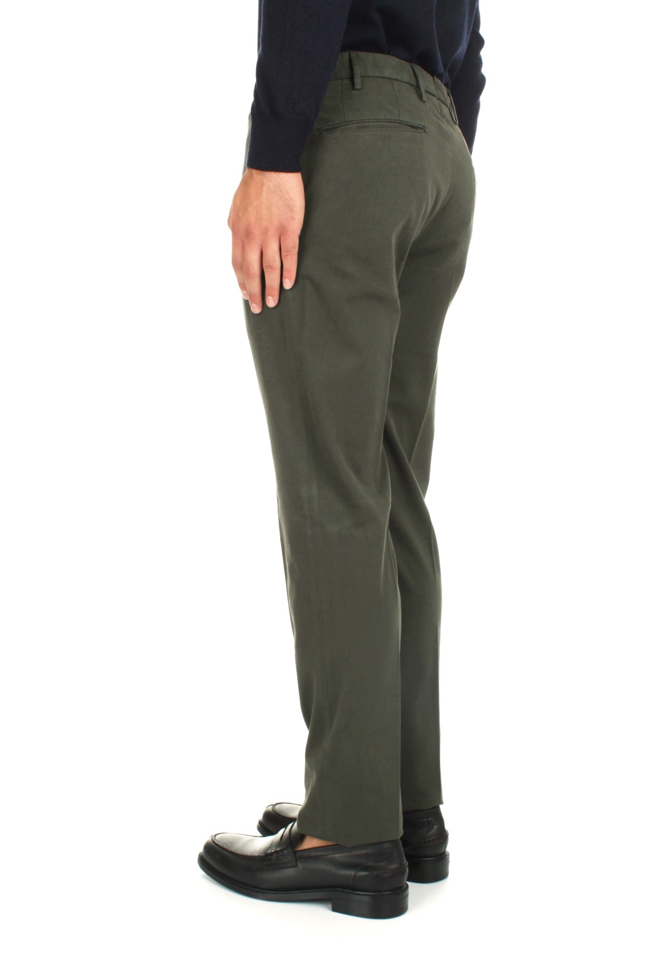 PANTALONI Verde Incotex