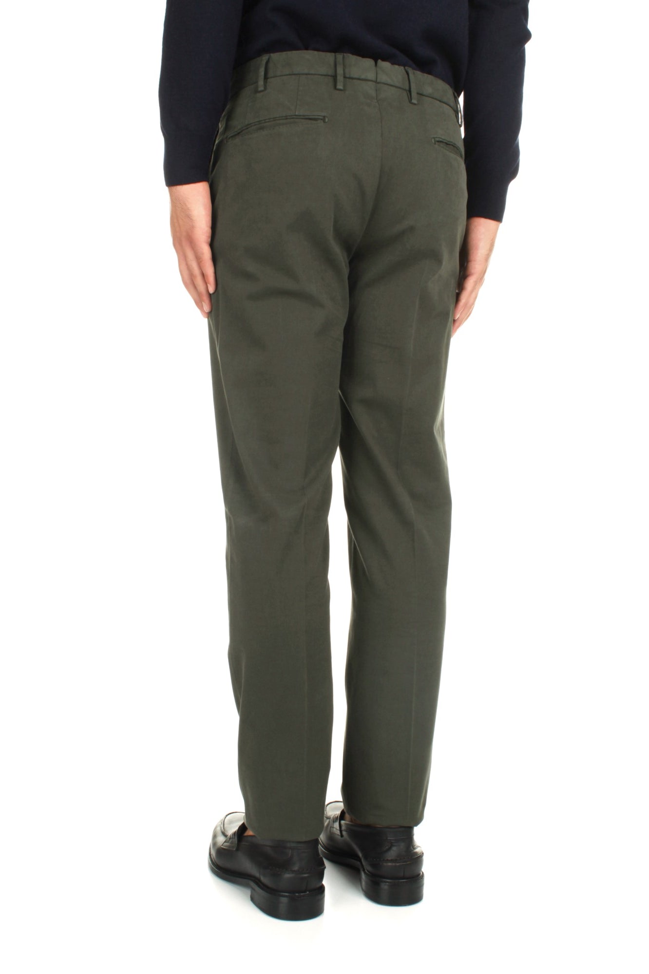 PANTALONI Verde Incotex